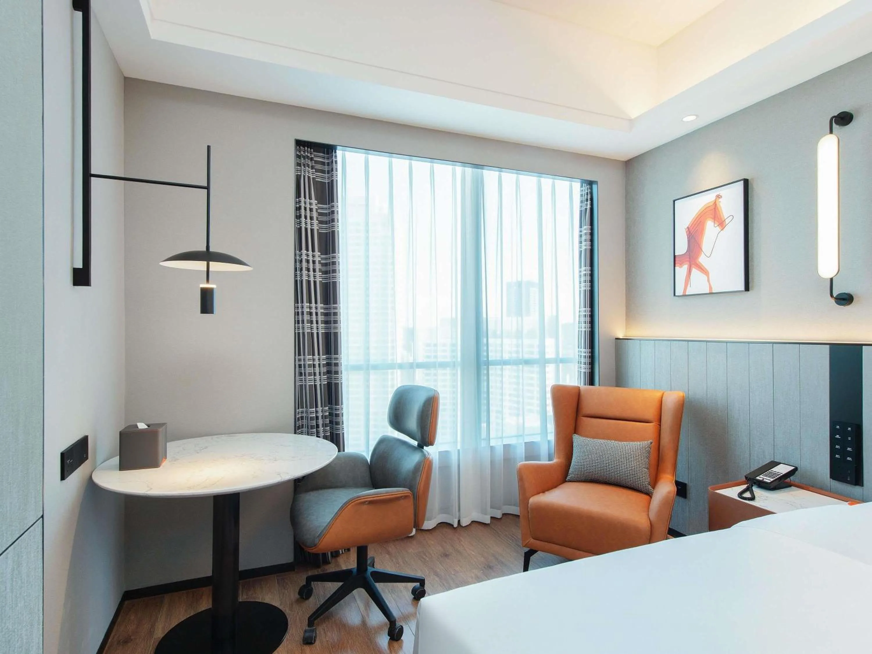 Deluxe King Room - City Side in Novotel Dalian Zhongshan Square
