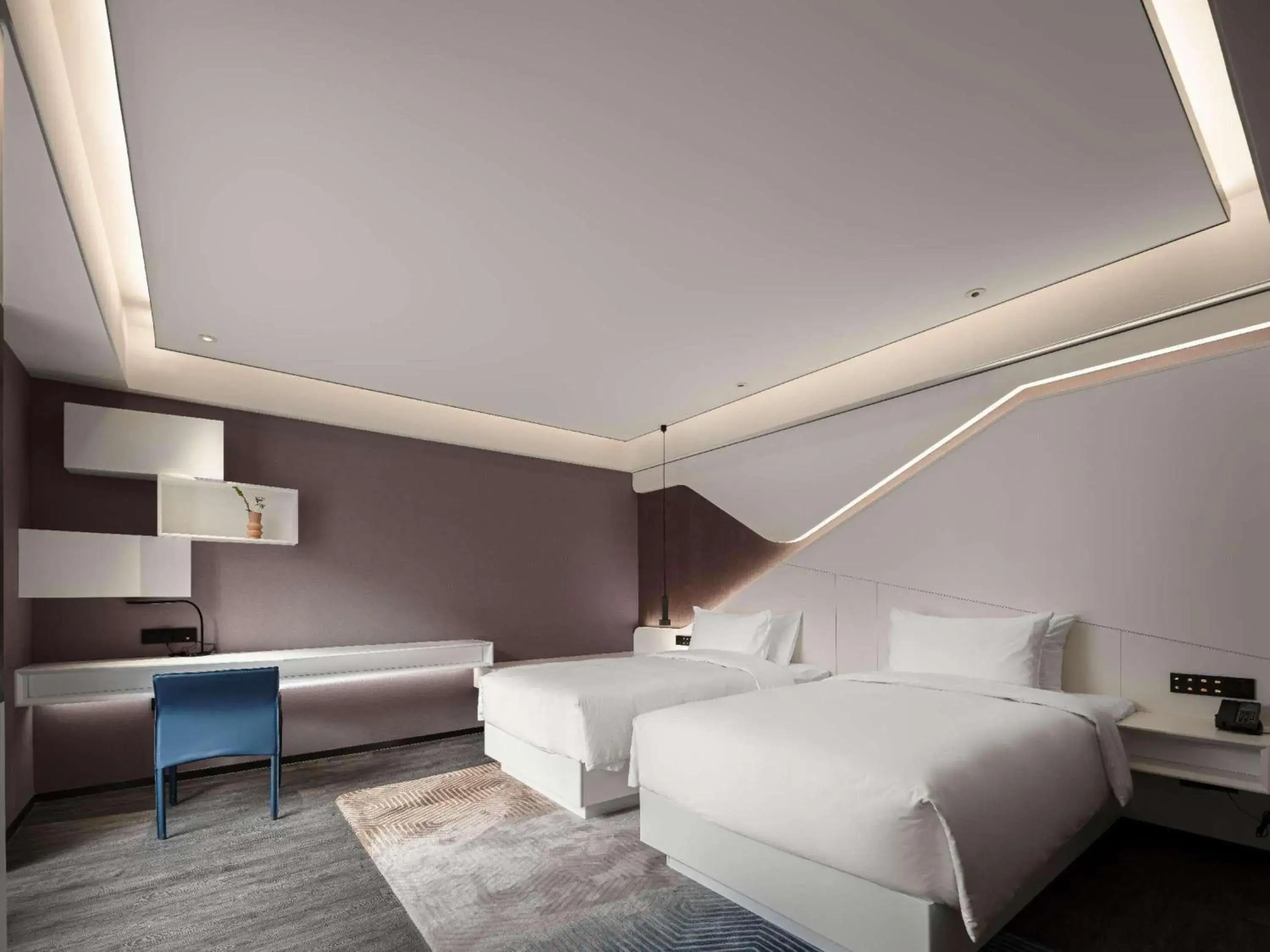 Superior Twin Room in Mercure Guilin Yangshuo Xingping Superior Twin Room in Mercure Guilin Yangshuo Xingping