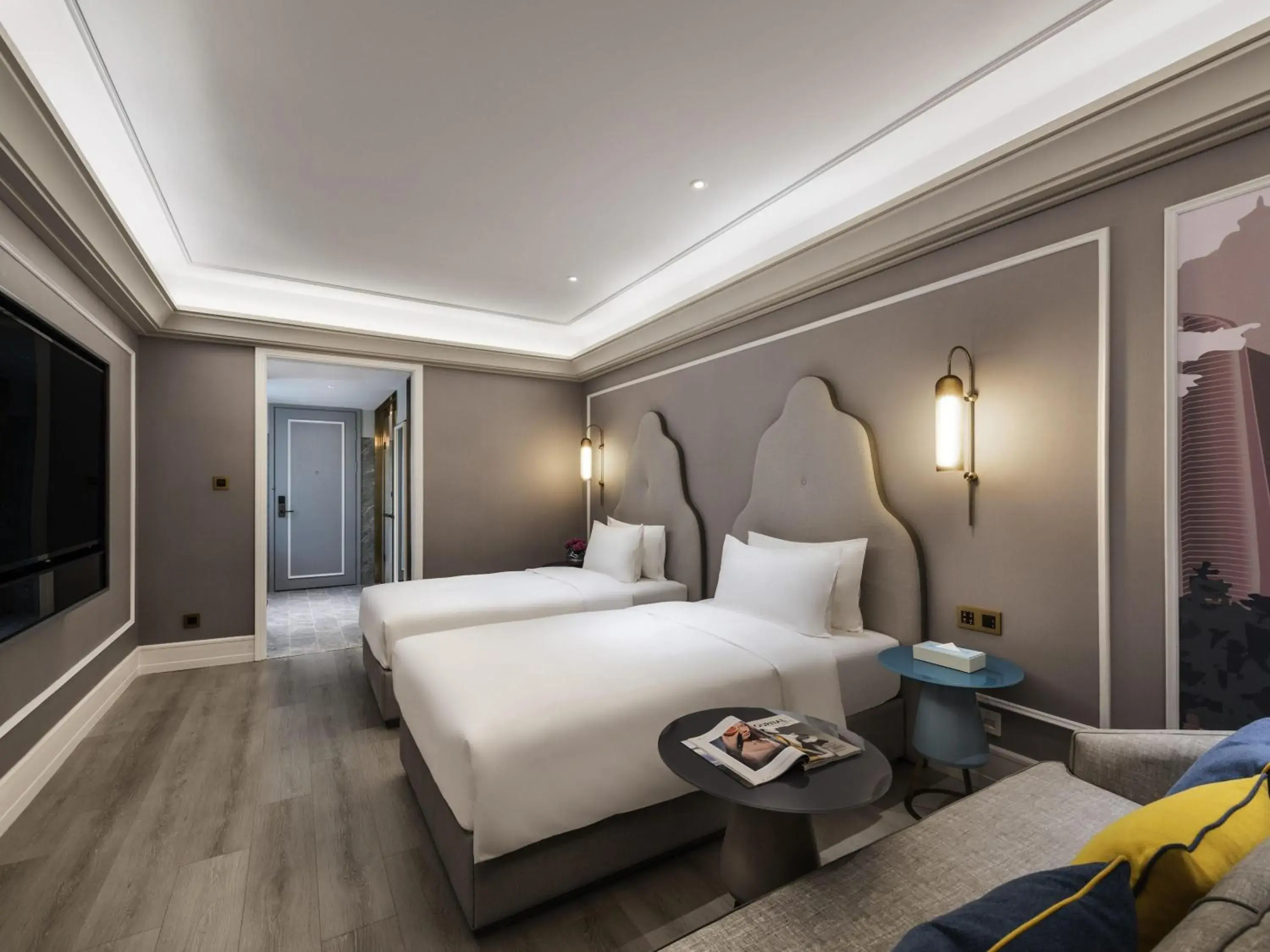 Superior Twin Room in Mercure Nanjing South Railway Station Superior Twin Room in Mercure Nanjing South Railway Station