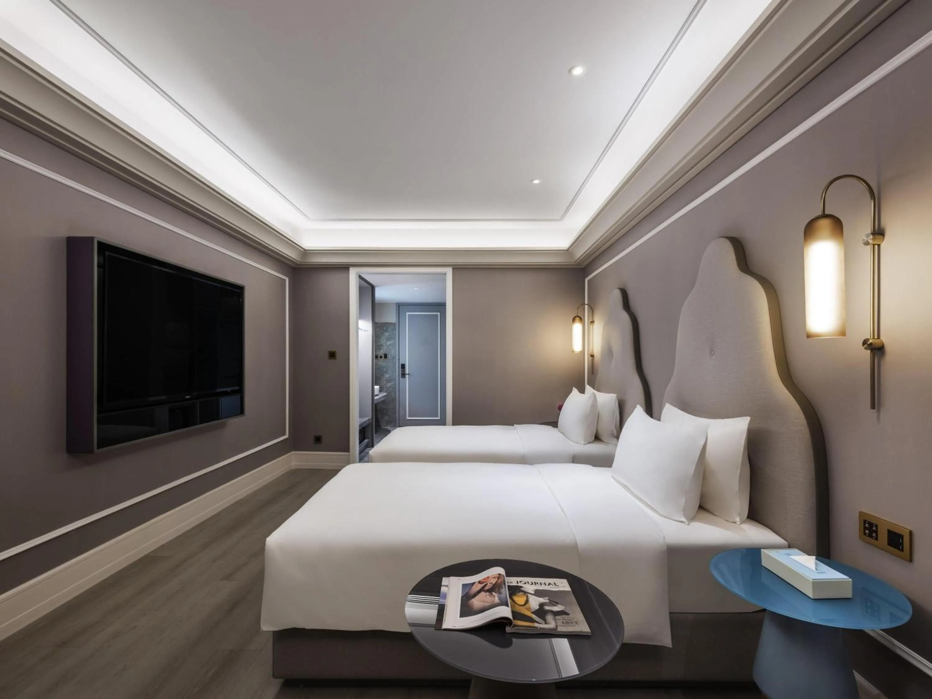 Bedroom, Bed in Mercure Nanjing South Railway Station