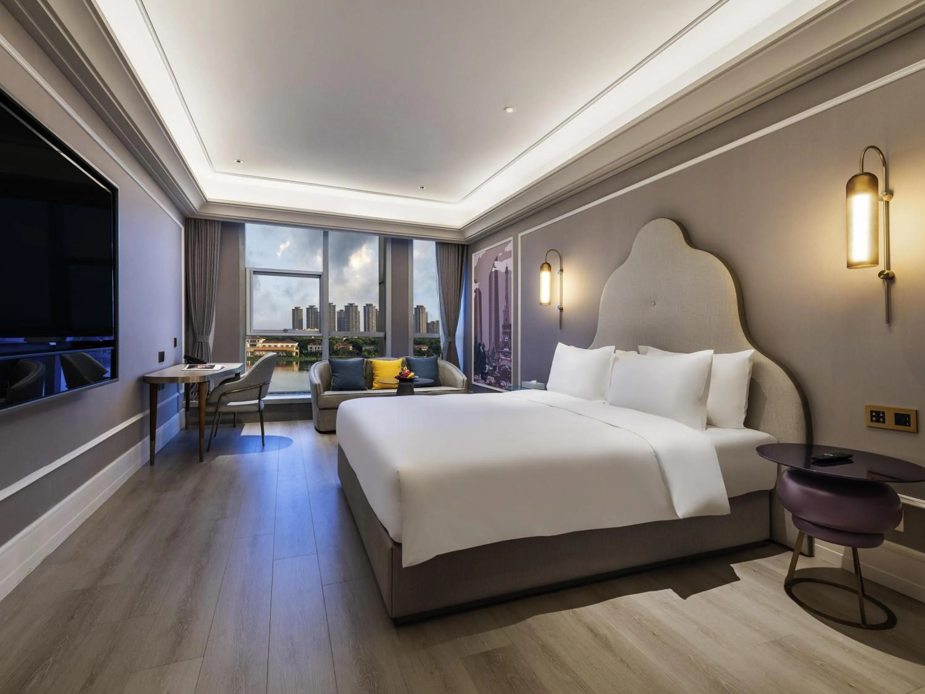 Bedroom, Bed in Mercure Nanjing South Railway Station