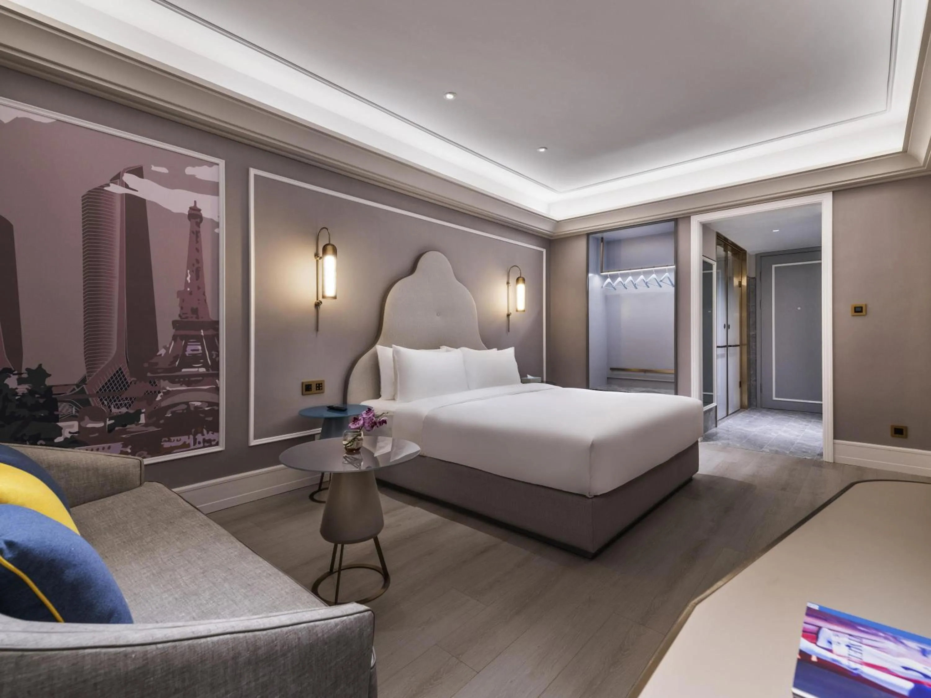 Bedroom, Bed in Mercure Nanjing South Railway Station