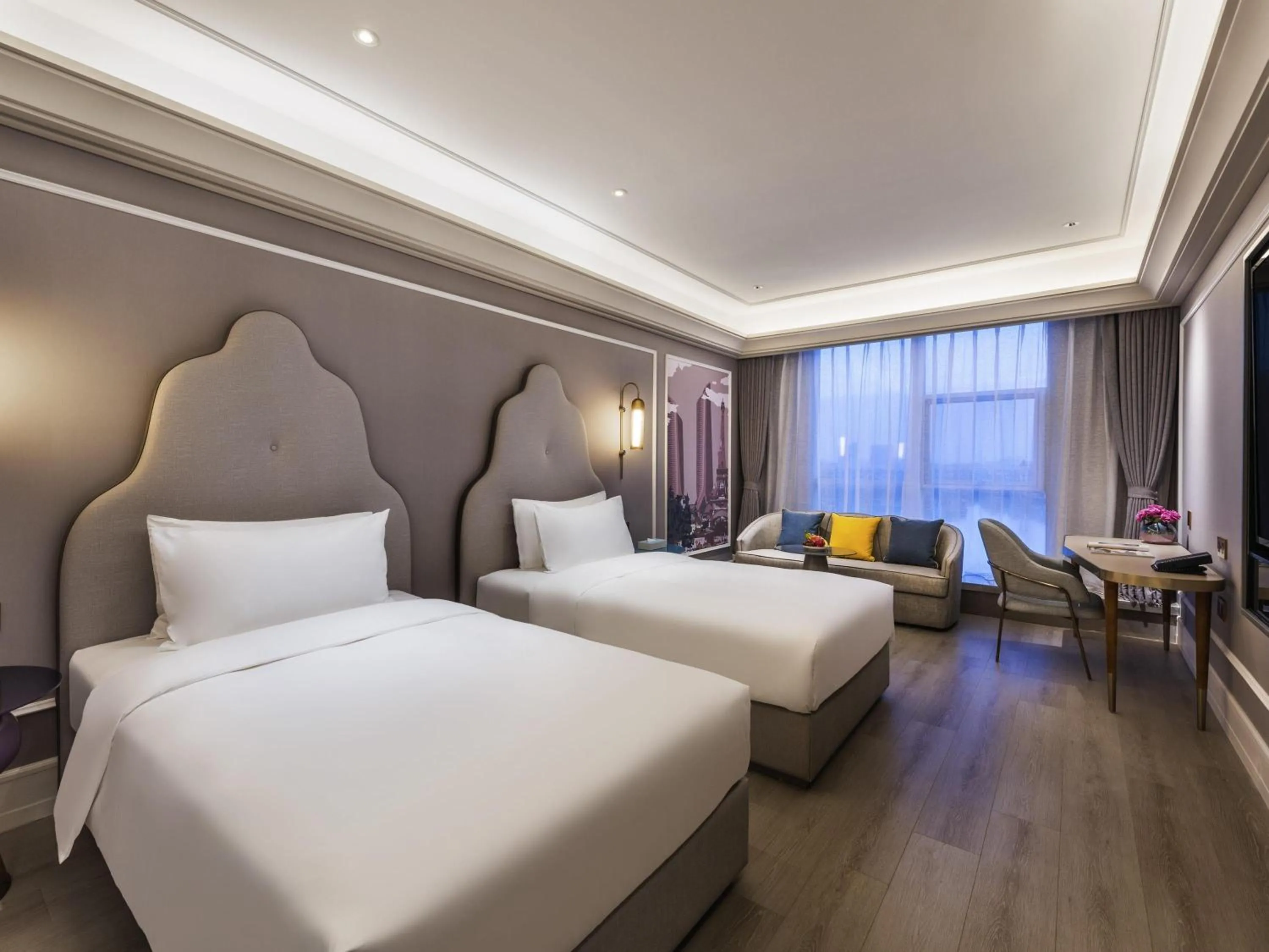 Bedroom, Bed in Mercure Nanjing South Railway Station