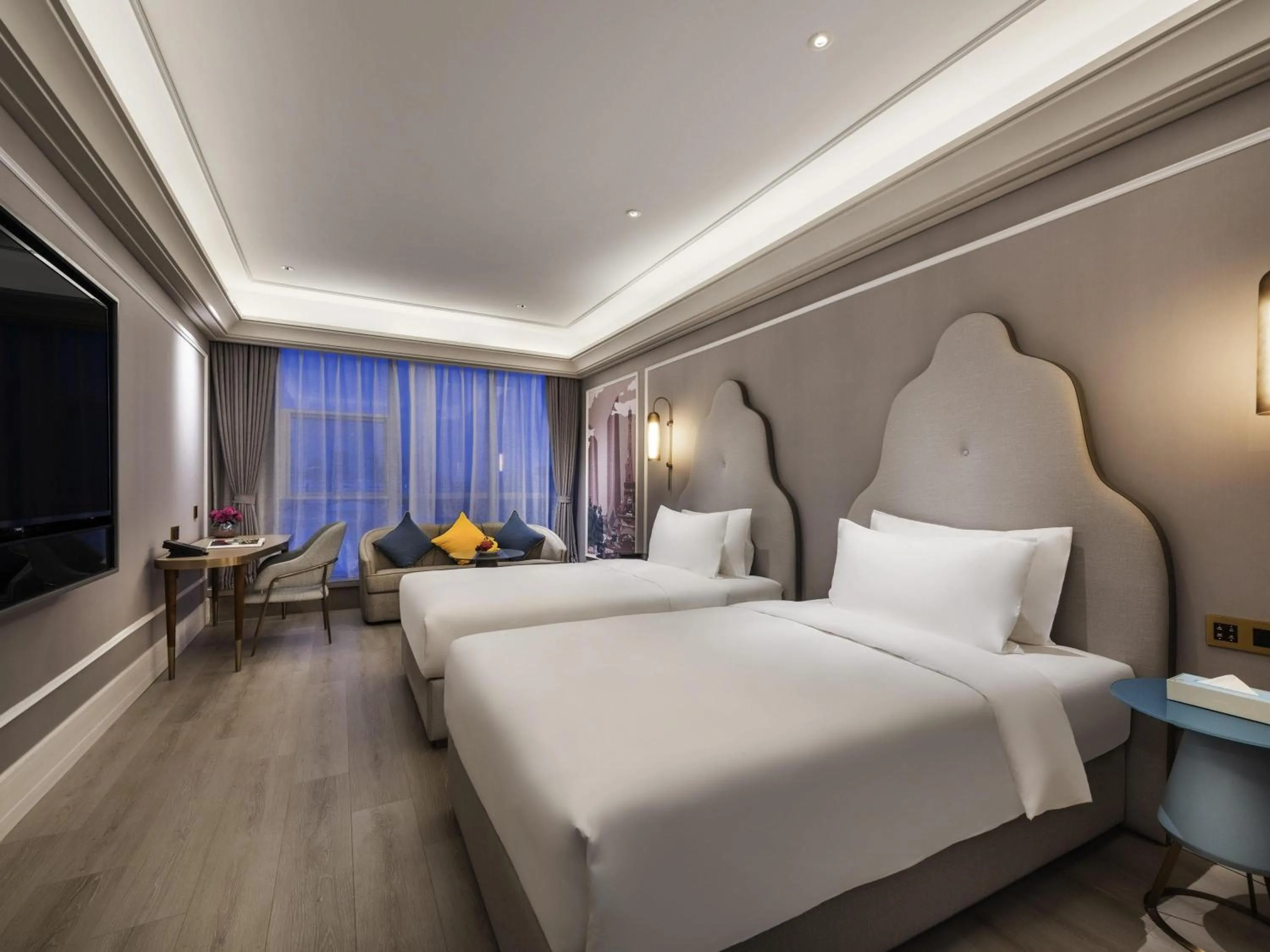 Bedroom, Bed in Mercure Nanjing South Railway Station