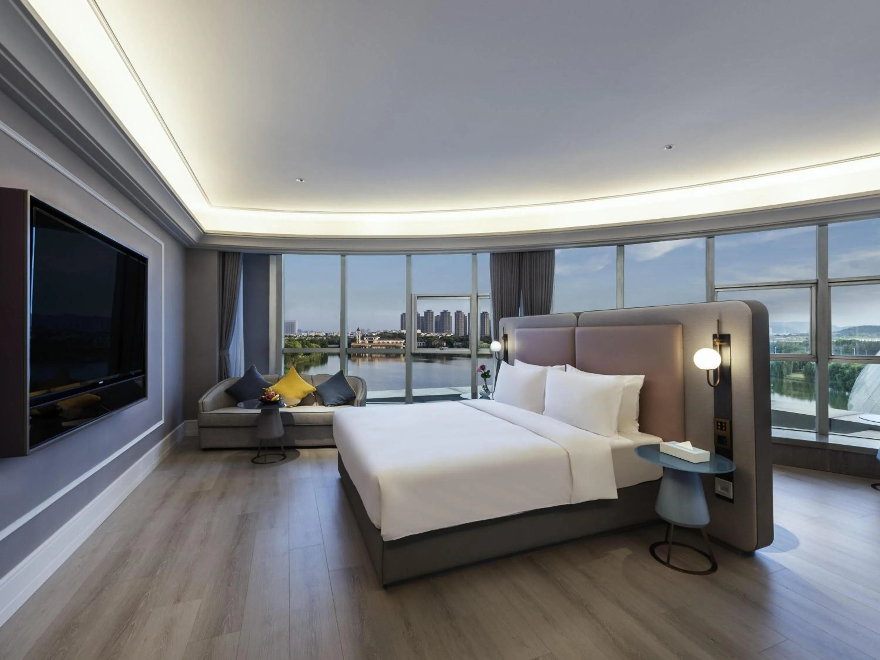 Bedroom, Bed in Mercure Nanjing South Railway Station