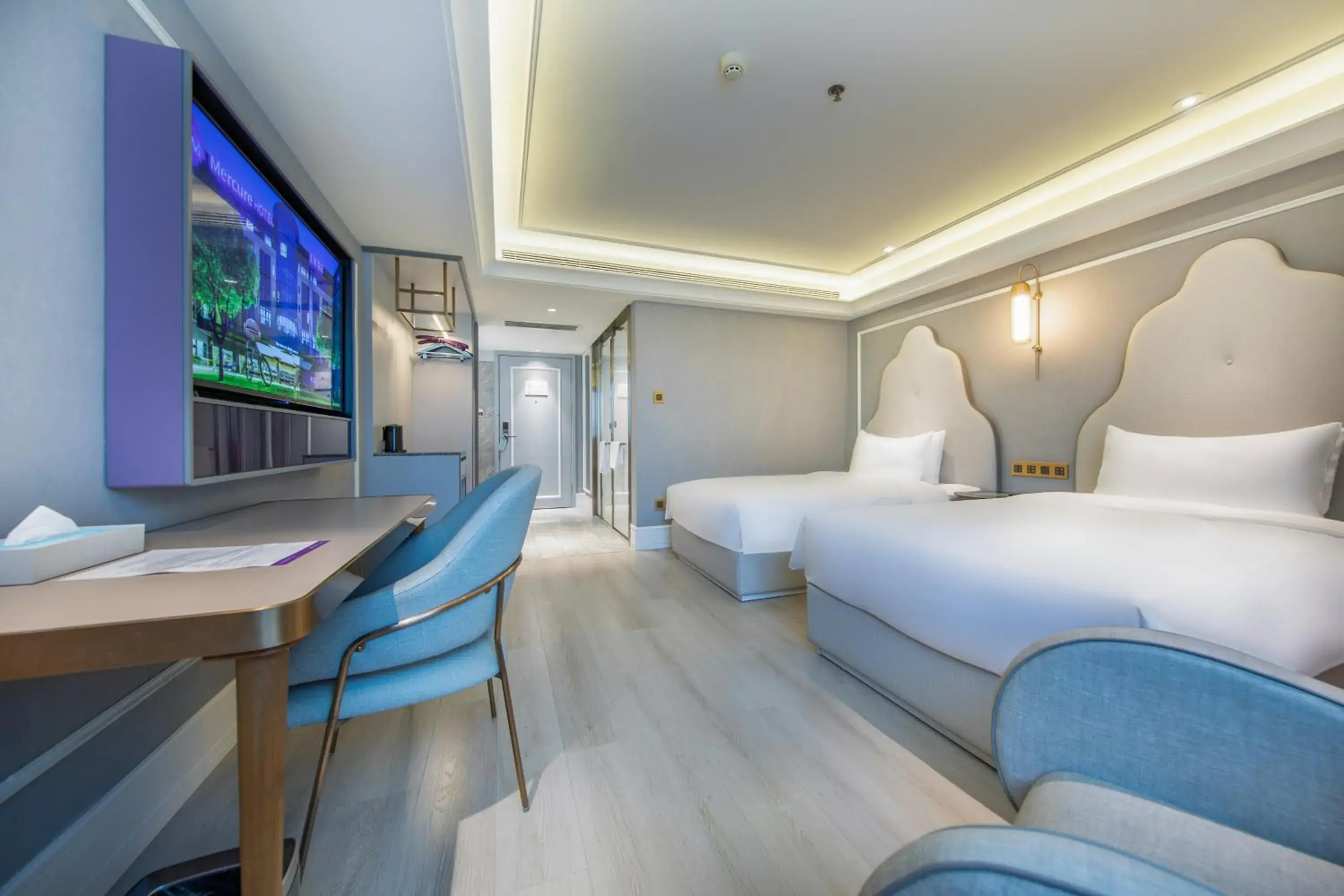 Superior Twin Room in Mercure Taiyuan Downtown Superior Twin Room in Mercure Taiyuan Downtown