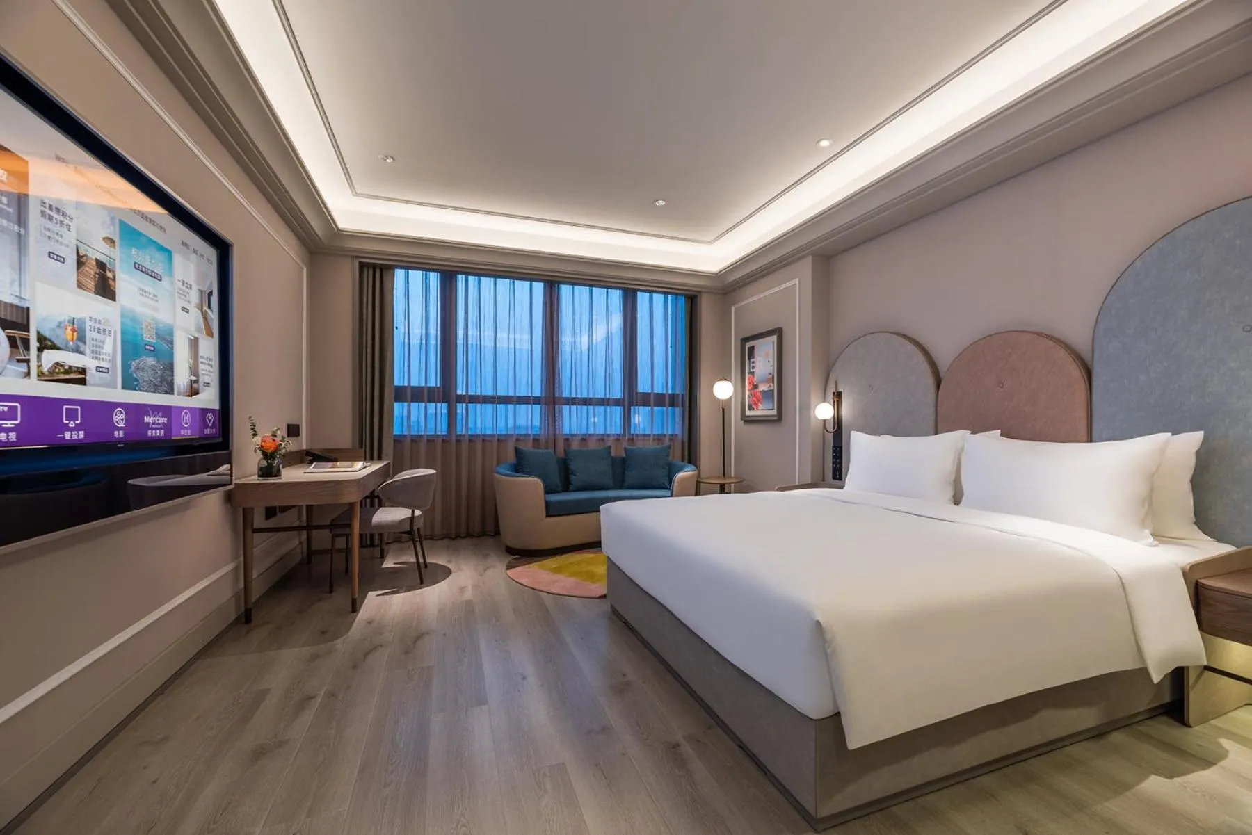 Bed in Mercure Qinhuangdao Downtown