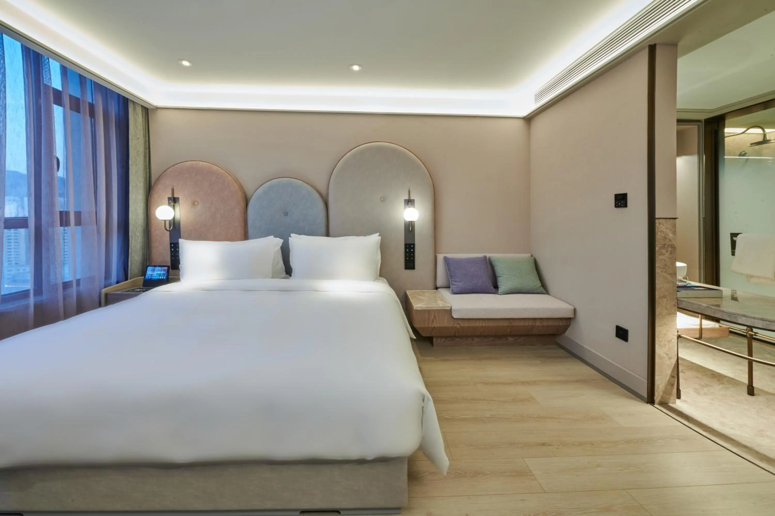 Bed in Mercure Lanzhou West