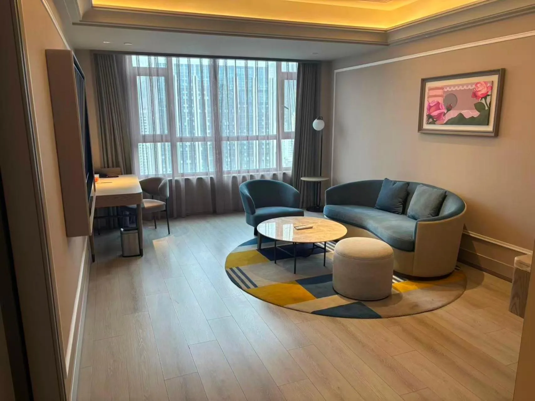 Seating area in Mercure Lanzhou West