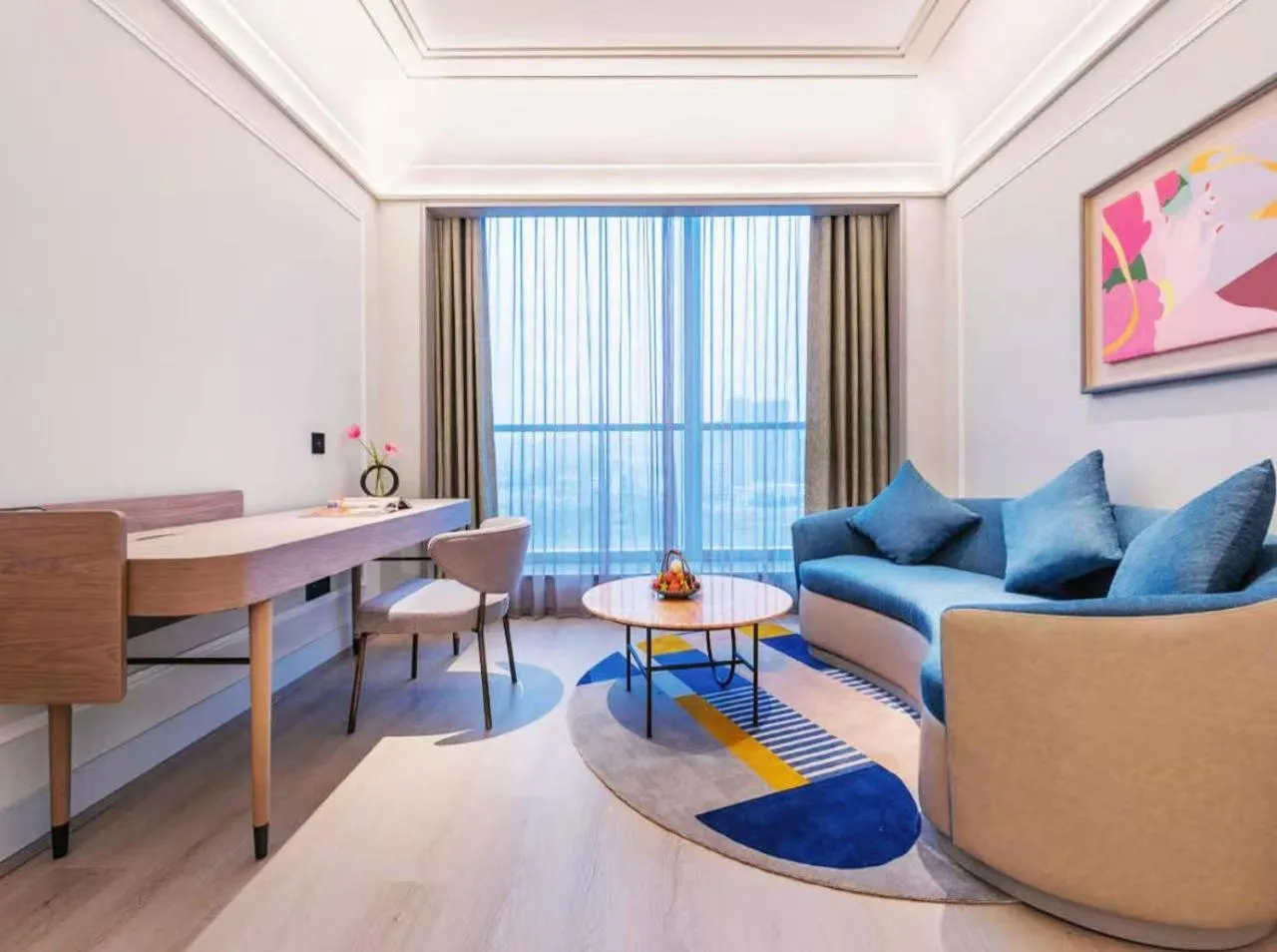 Seating area in Mercure Lanzhou West