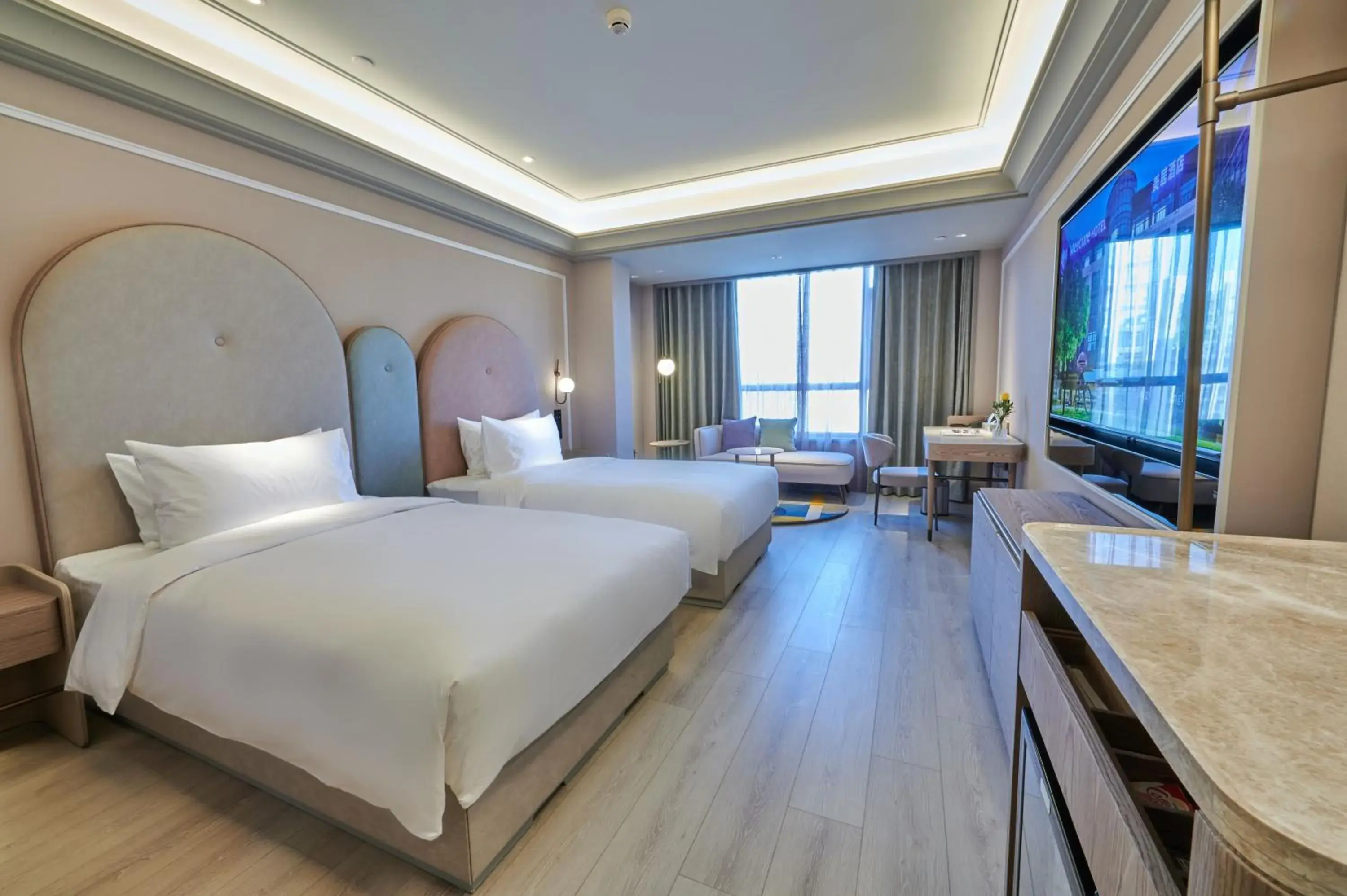 Executive Twin Room in Mercure Lanzhou West Executive Twin Room in Mercure Lanzhou West