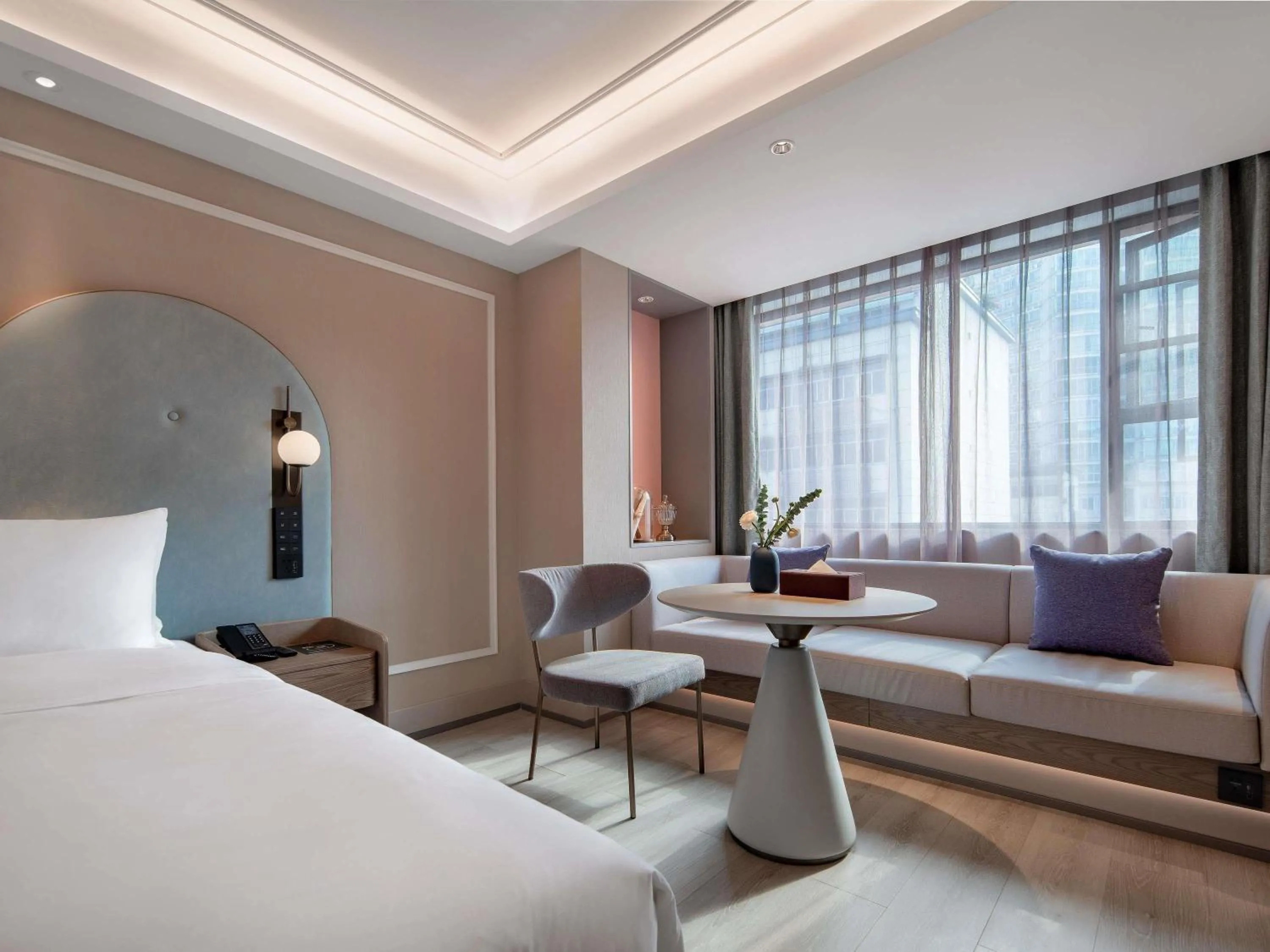 Bedroom, Bed in Mercure Chengdu Wuhou Temple