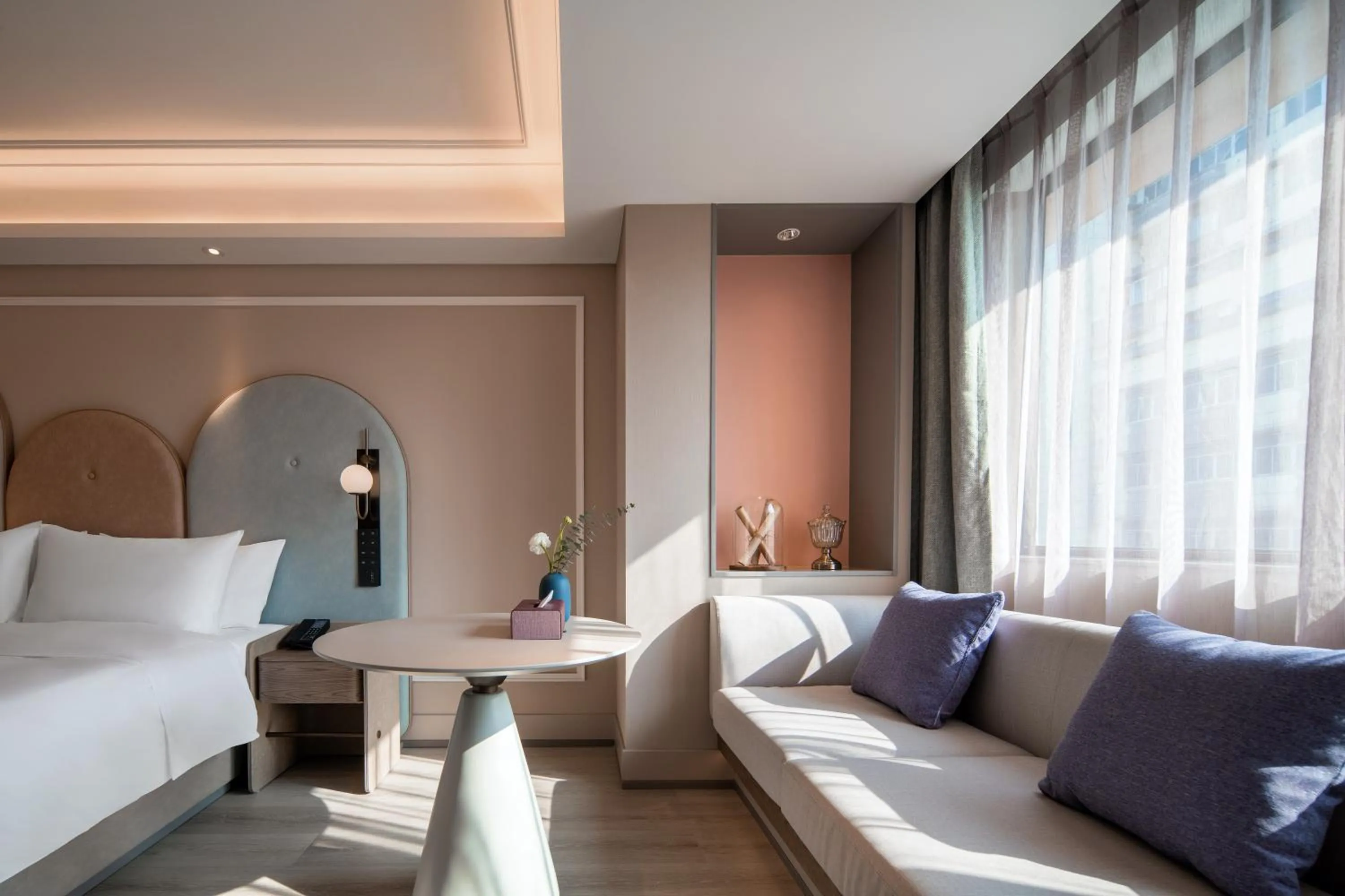 Seating area, Bed in Mercure Chengdu Wuhou Temple