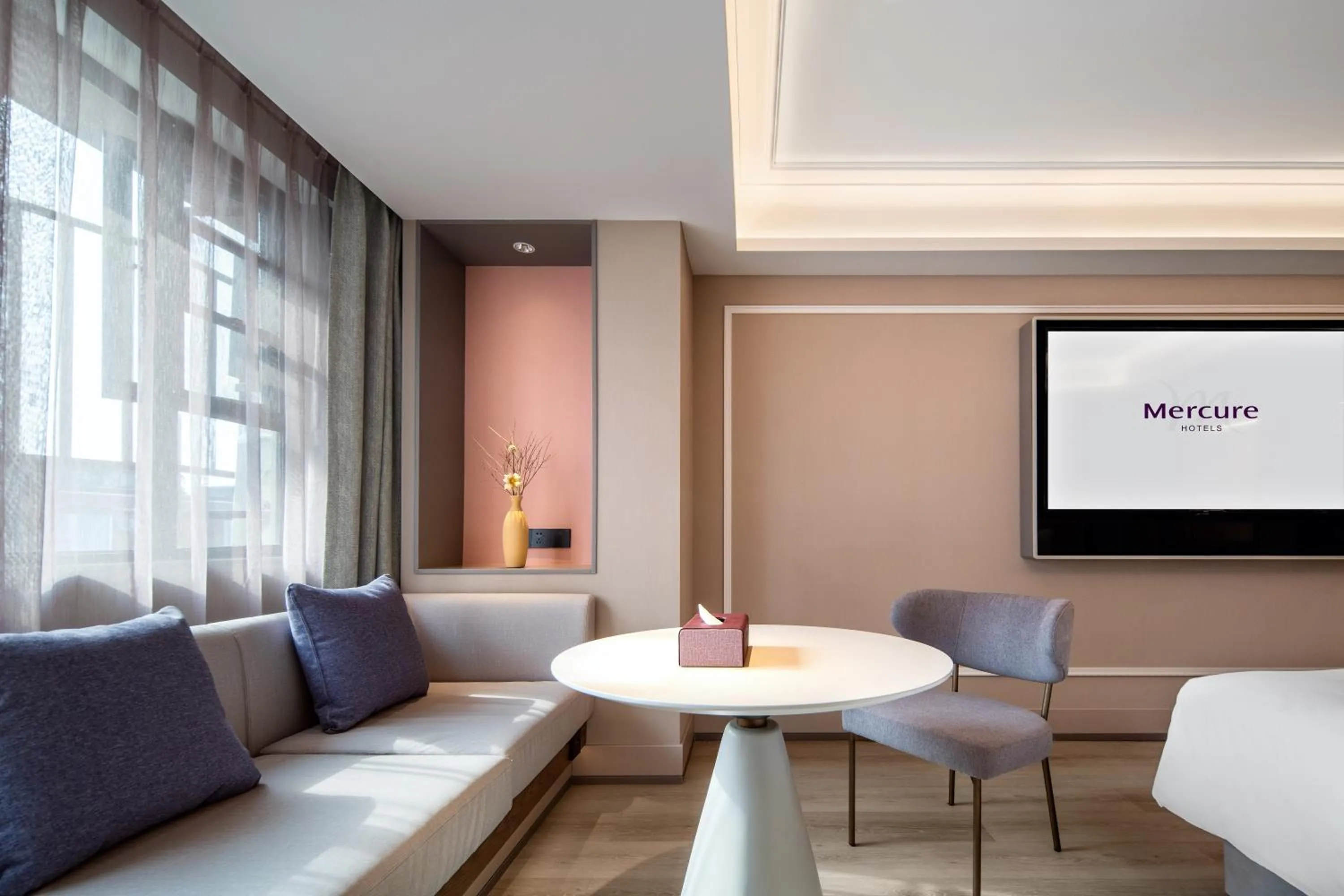 Seating area in Mercure Chengdu Wuhou Temple