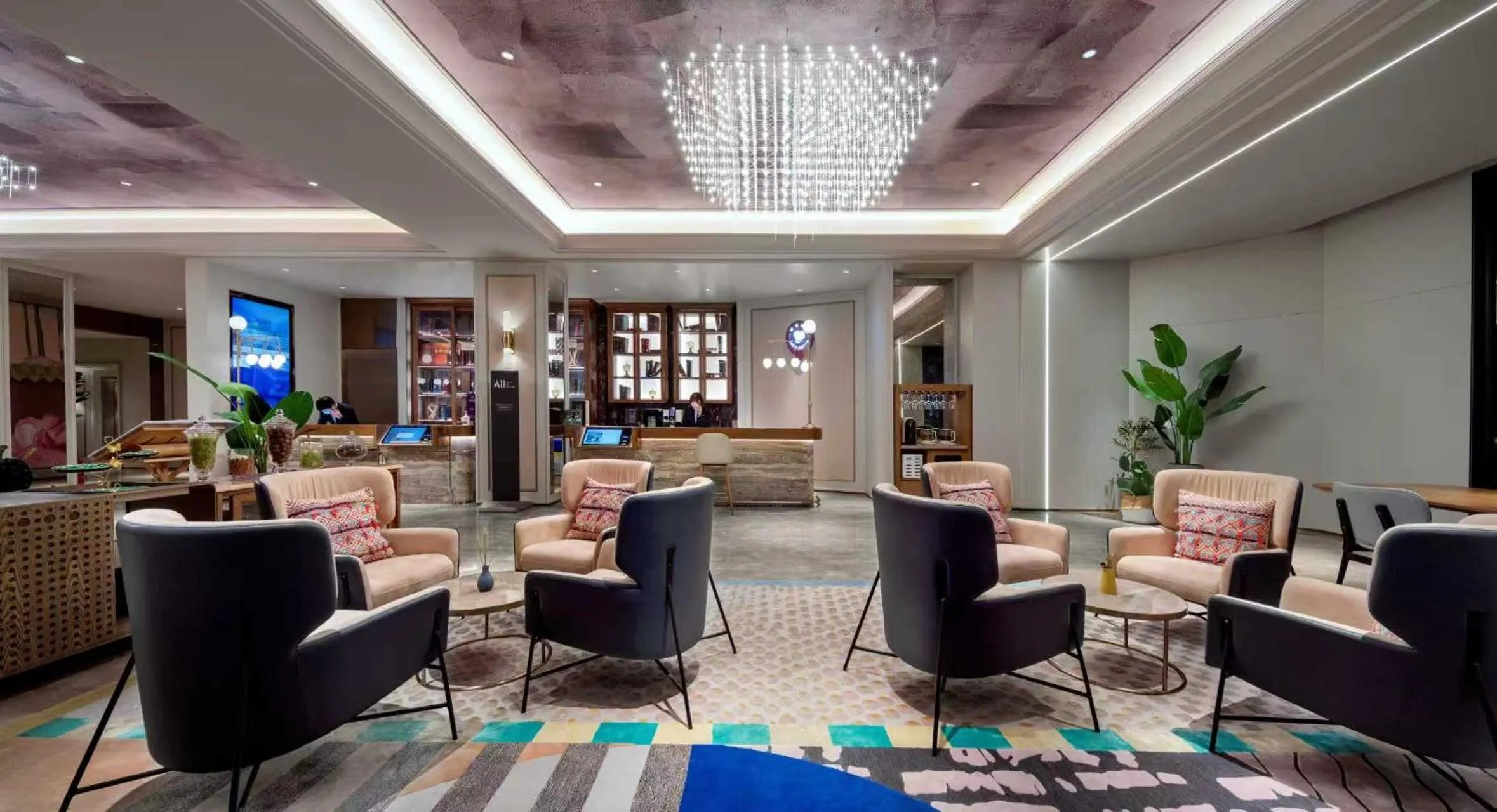 Lobby or reception in Mercure Chengdu Wuhou Temple