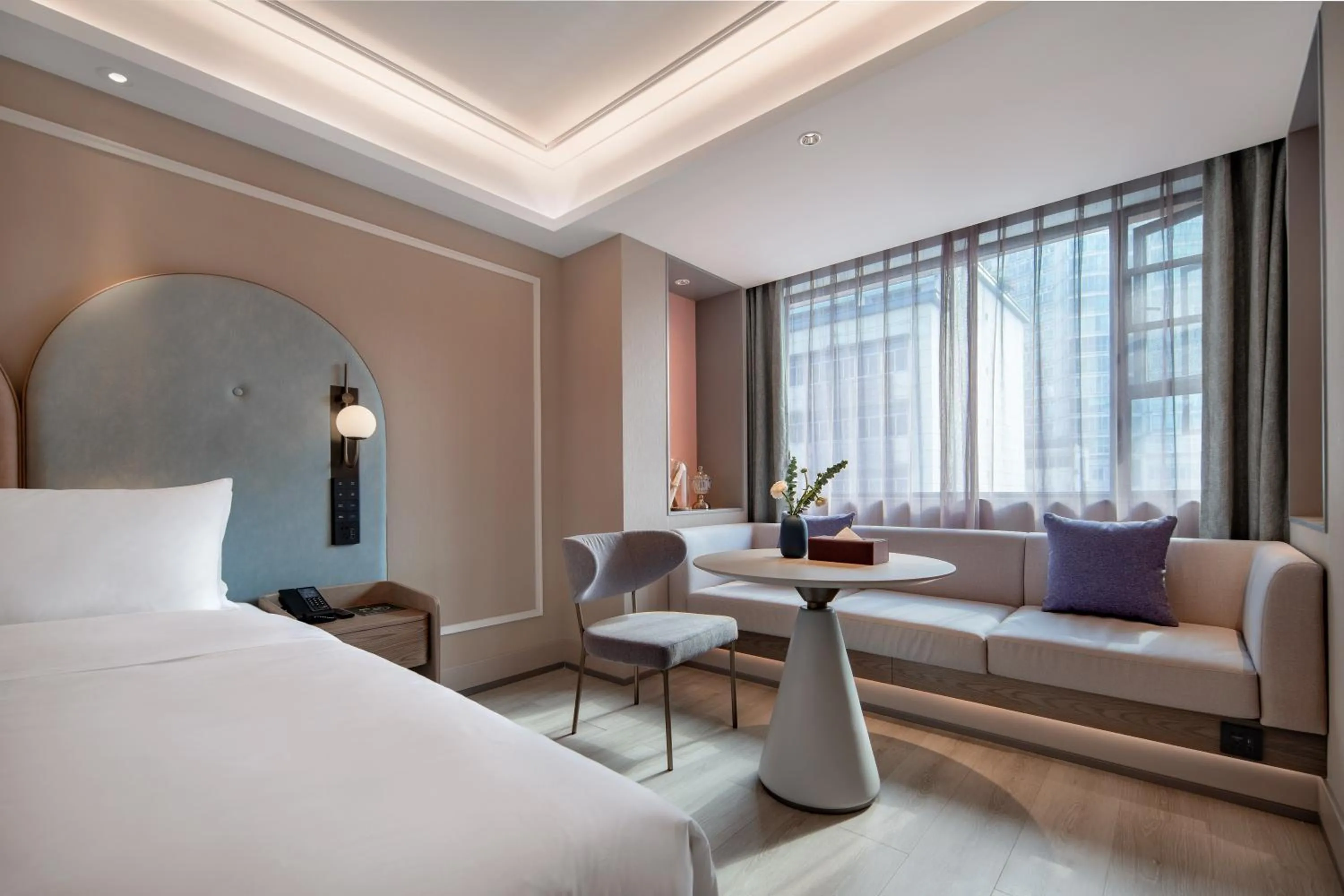 Seating area, Bed in Mercure Chengdu Wuhou Temple