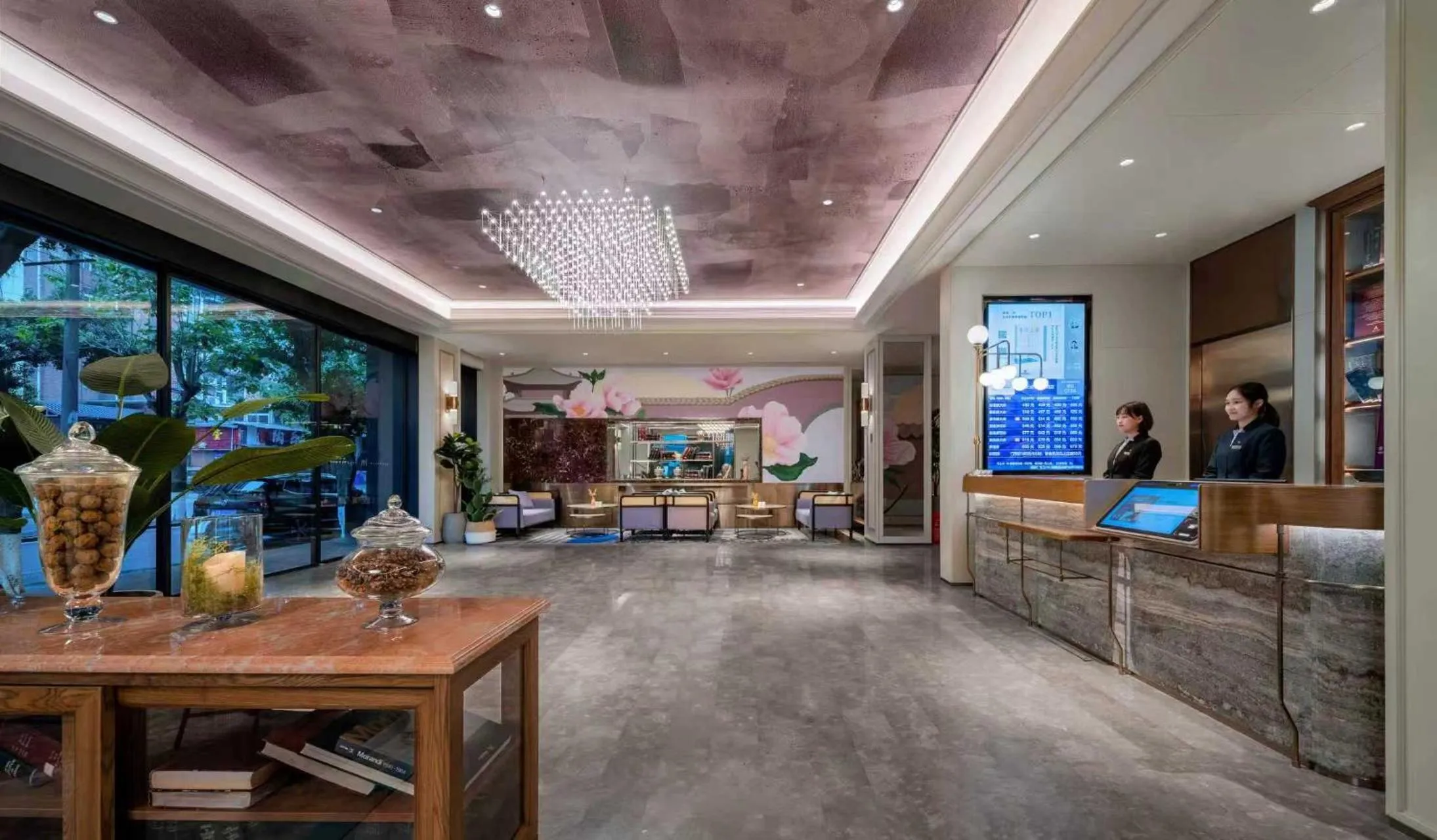 Lobby or reception in Mercure Chengdu Wuhou Temple
