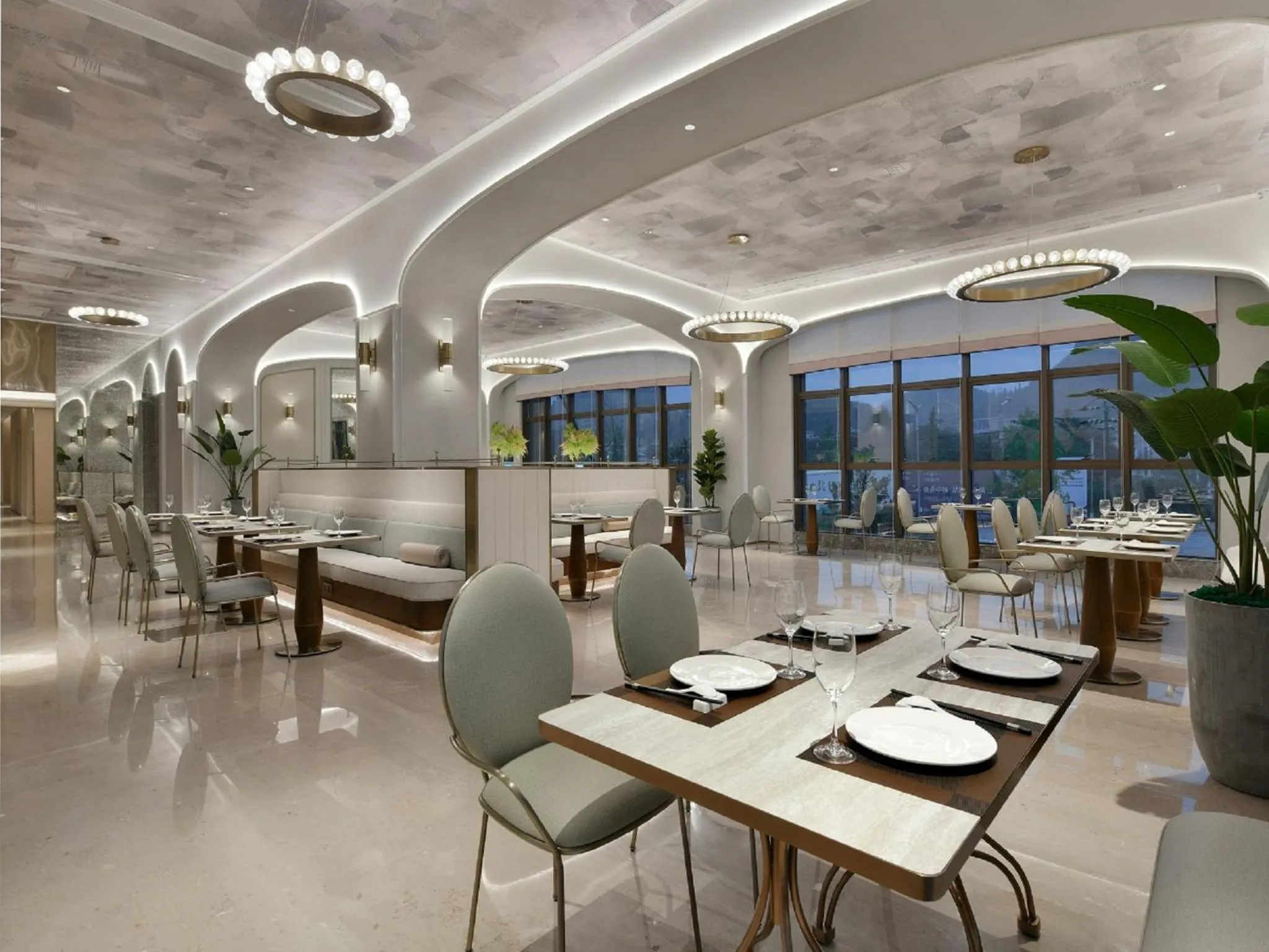 Restaurant/places to eat in Mercure Anshun Railway Station