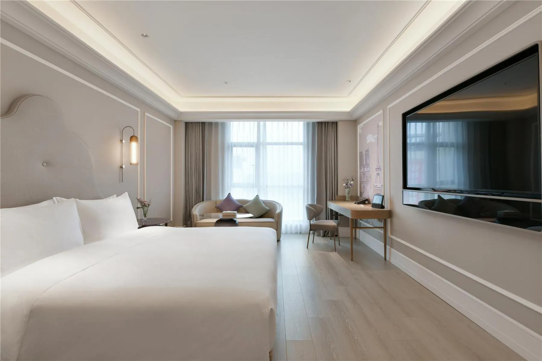 Bedroom, Bed in Mercure Anshun Railway Station