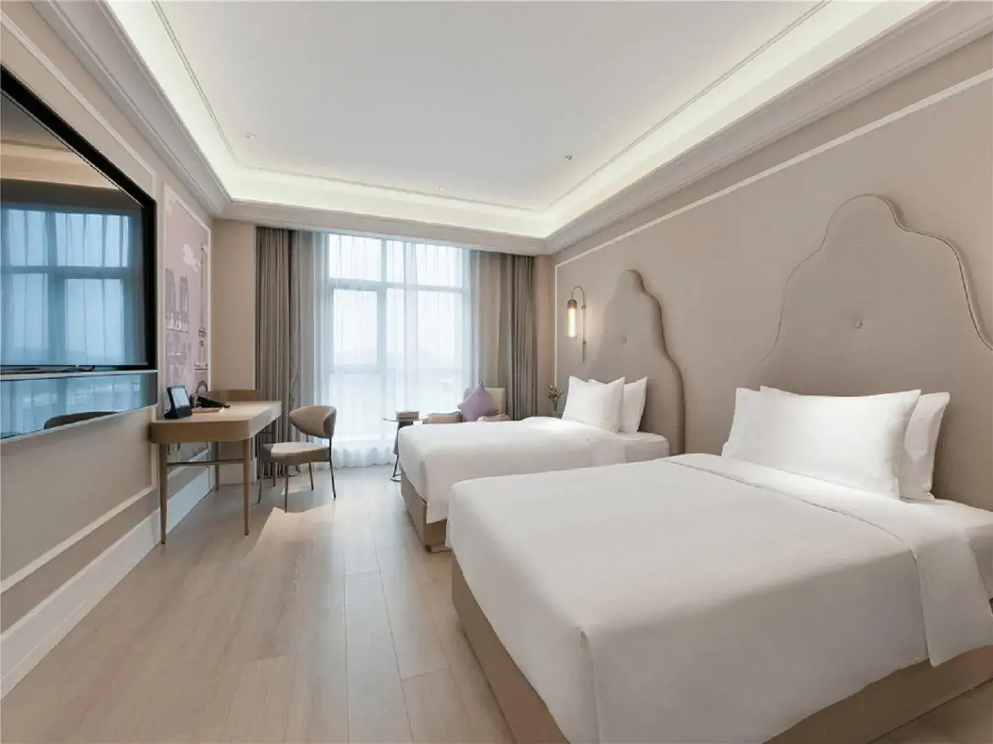 Superior Twin Room in Mercure Anshun Railway Station Superior Twin Room in Mercure Anshun Railway Station
