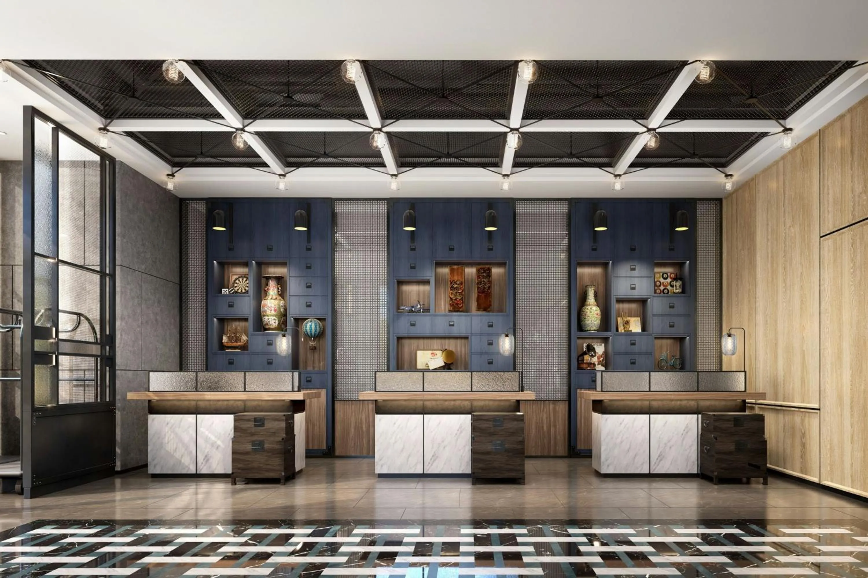 Lobby or reception in Four Points by Sheraton Guangzhou Bai’e Tan