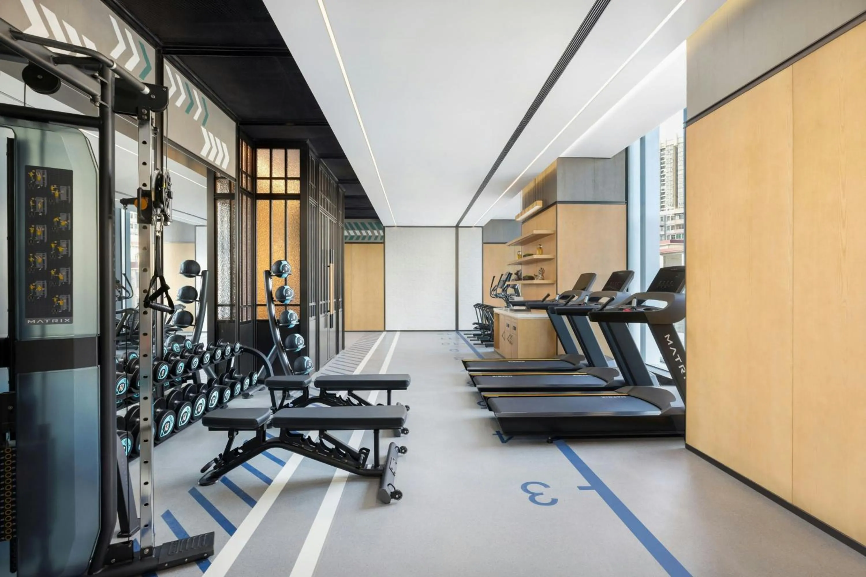 Fitness centre/facilities in Four Points by Sheraton Guangzhou Bai’e Tan