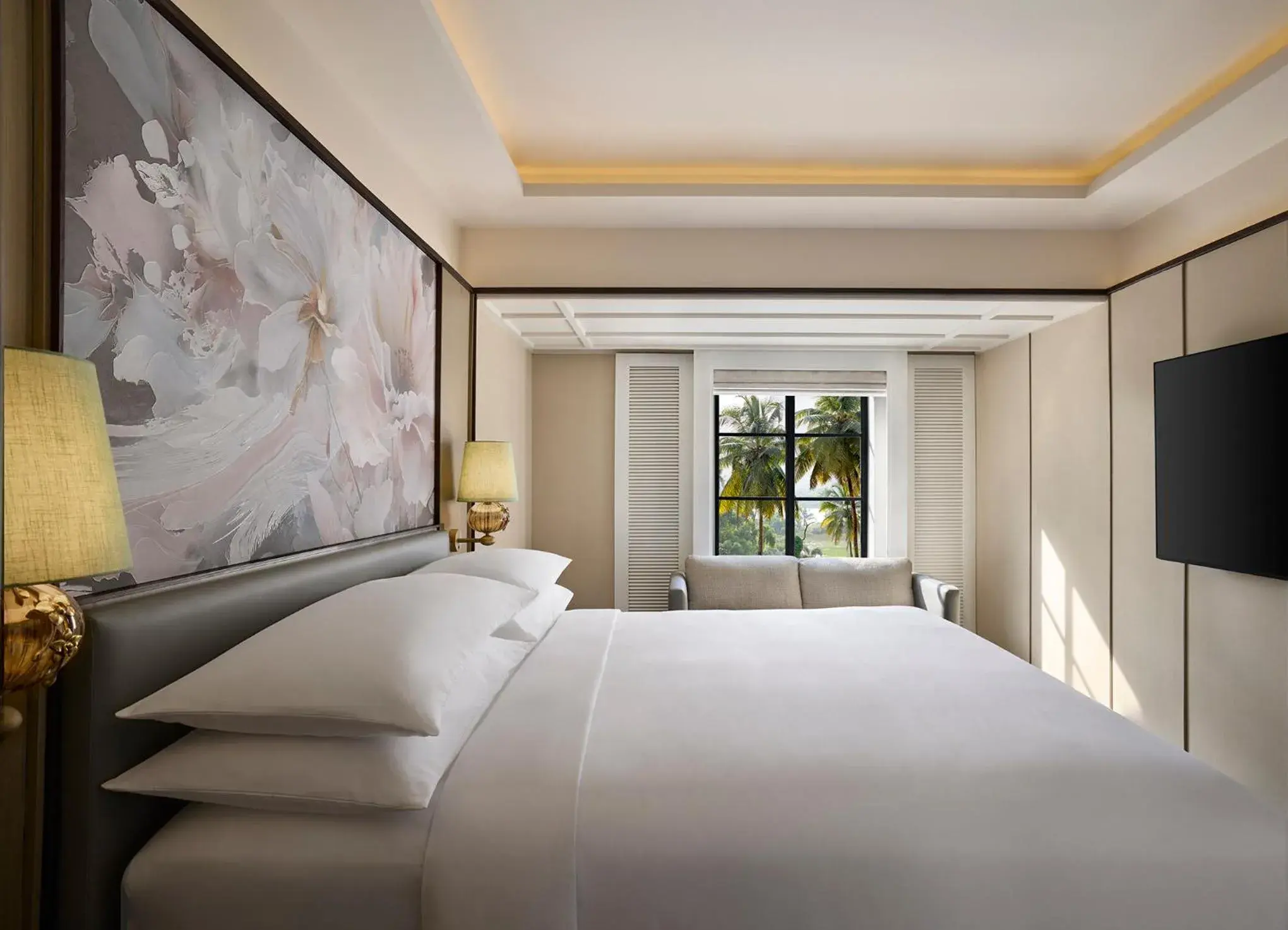 Family Suite with One King Bed and One Twin Bed - Happy Hours between 5PM – 7PM at Pool Bar, Shuttle Service to Anjuna Beach once per day (Timings to be checked at Hotel) & Free access to Digital Gaming Zone Area in Renaissance Goa Hotel Family Suite with One King Bed and One Twin Bed - Happy Hours between 5PM – 7PM at Pool Bar, Shuttle Service to Anjuna Beach once per day (Timings to be checked at Hotel) & Free access to Digital Gaming Zone Area in Renaissance Goa Hotel