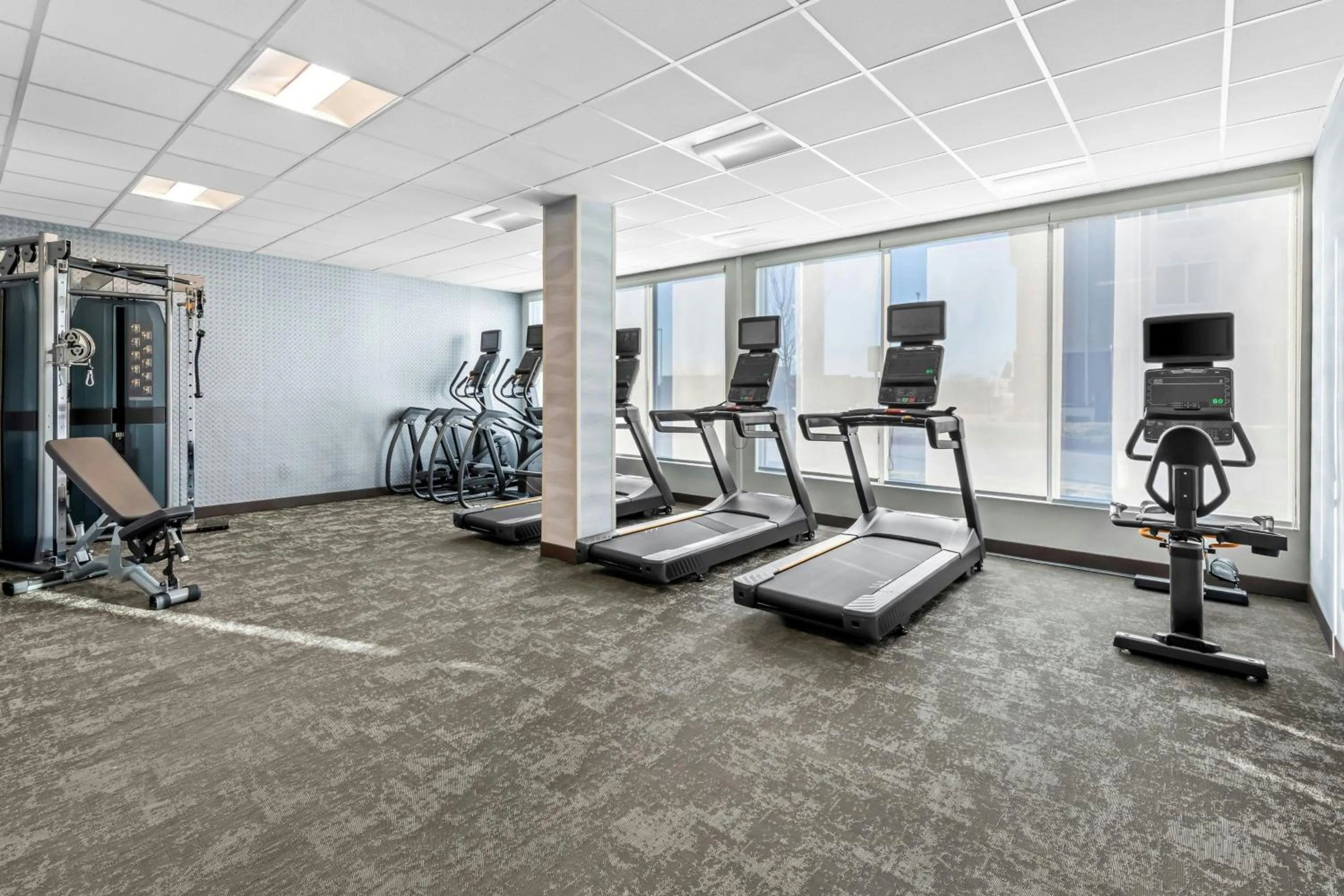 Fitness centre/facilities in Fairfield by Marriott Inn & Suites Emporia