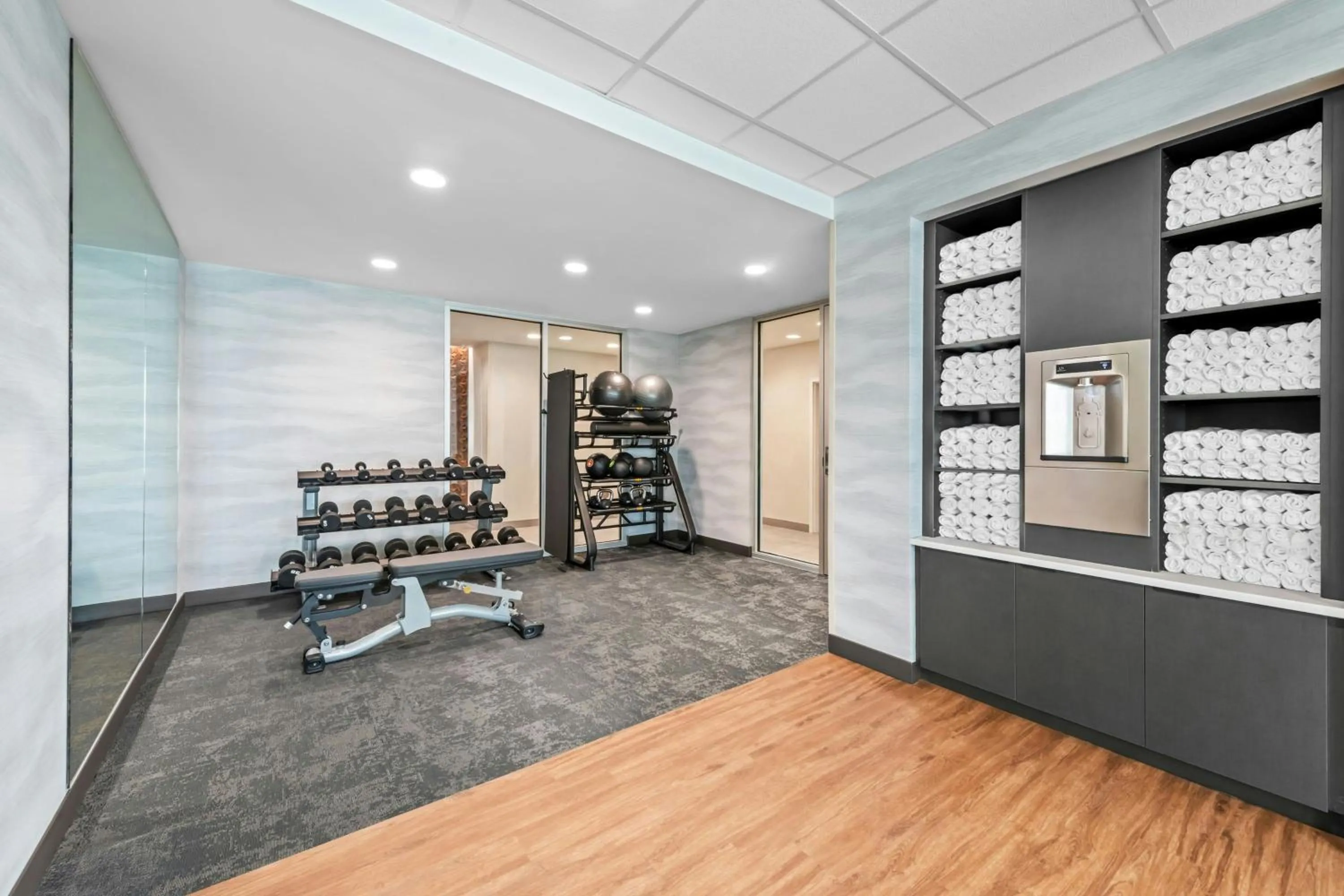 Fitness centre/facilities in Fairfield by Marriott Inn & Suites Emporia