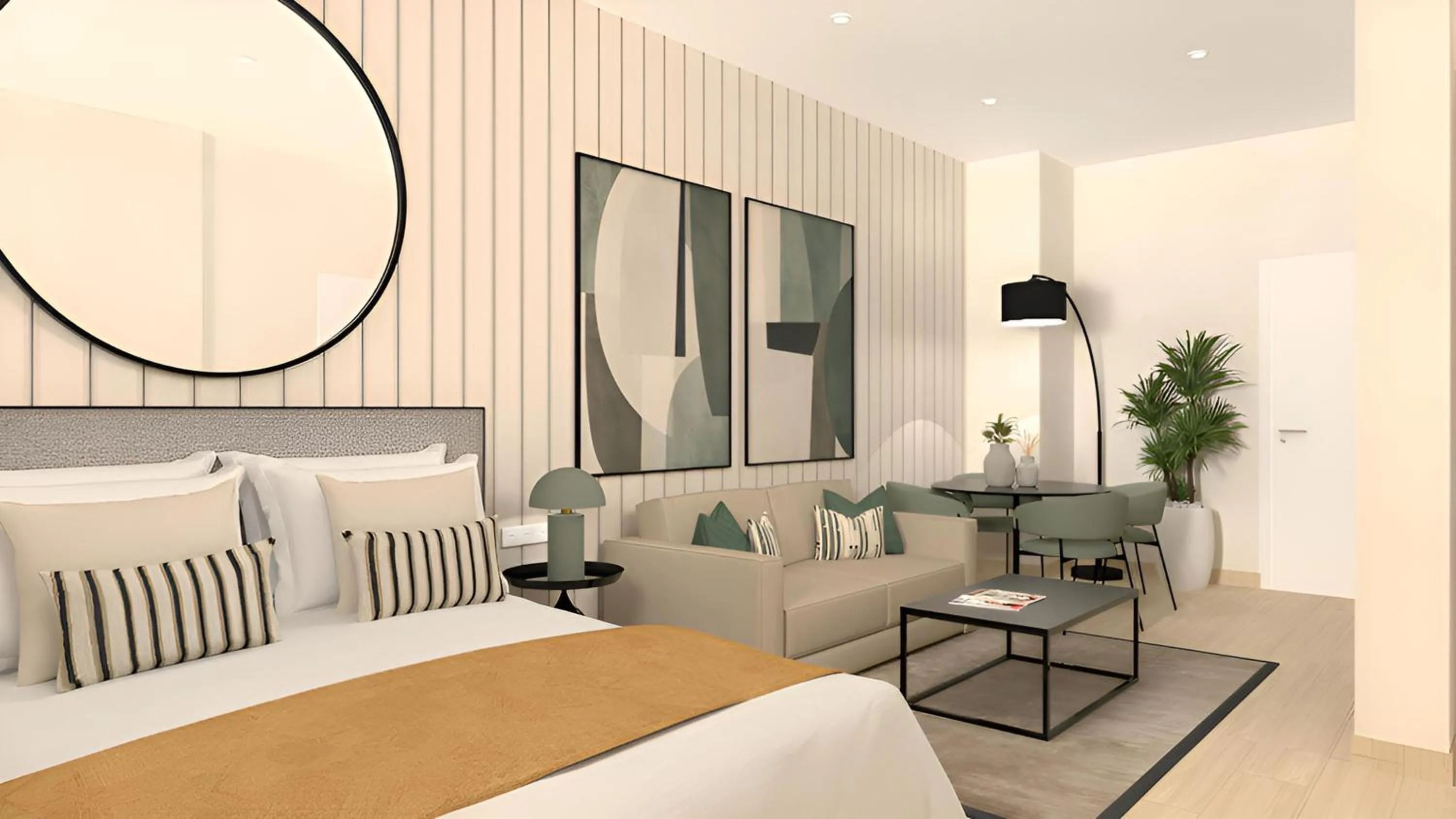 Two-Bedroom Standard Apartment in ITC Córdoba by Soho Boutique