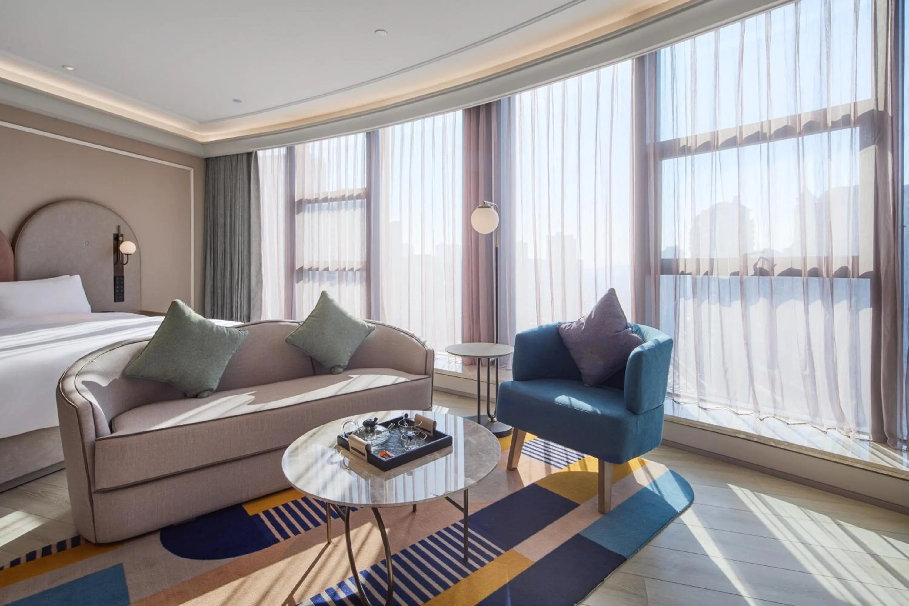 Seating area in Mercure Taiyuan Yingze