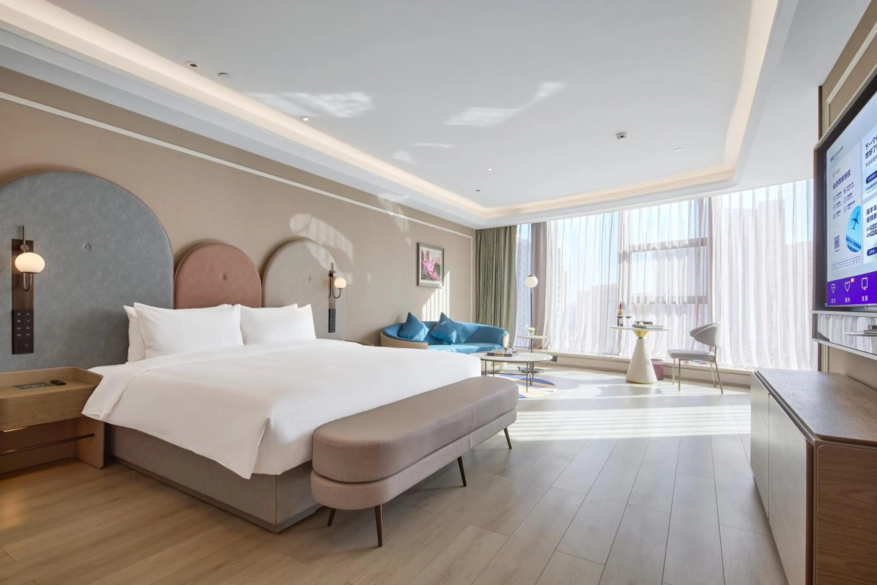 Photo of the whole room in Mercure Taiyuan Yingze