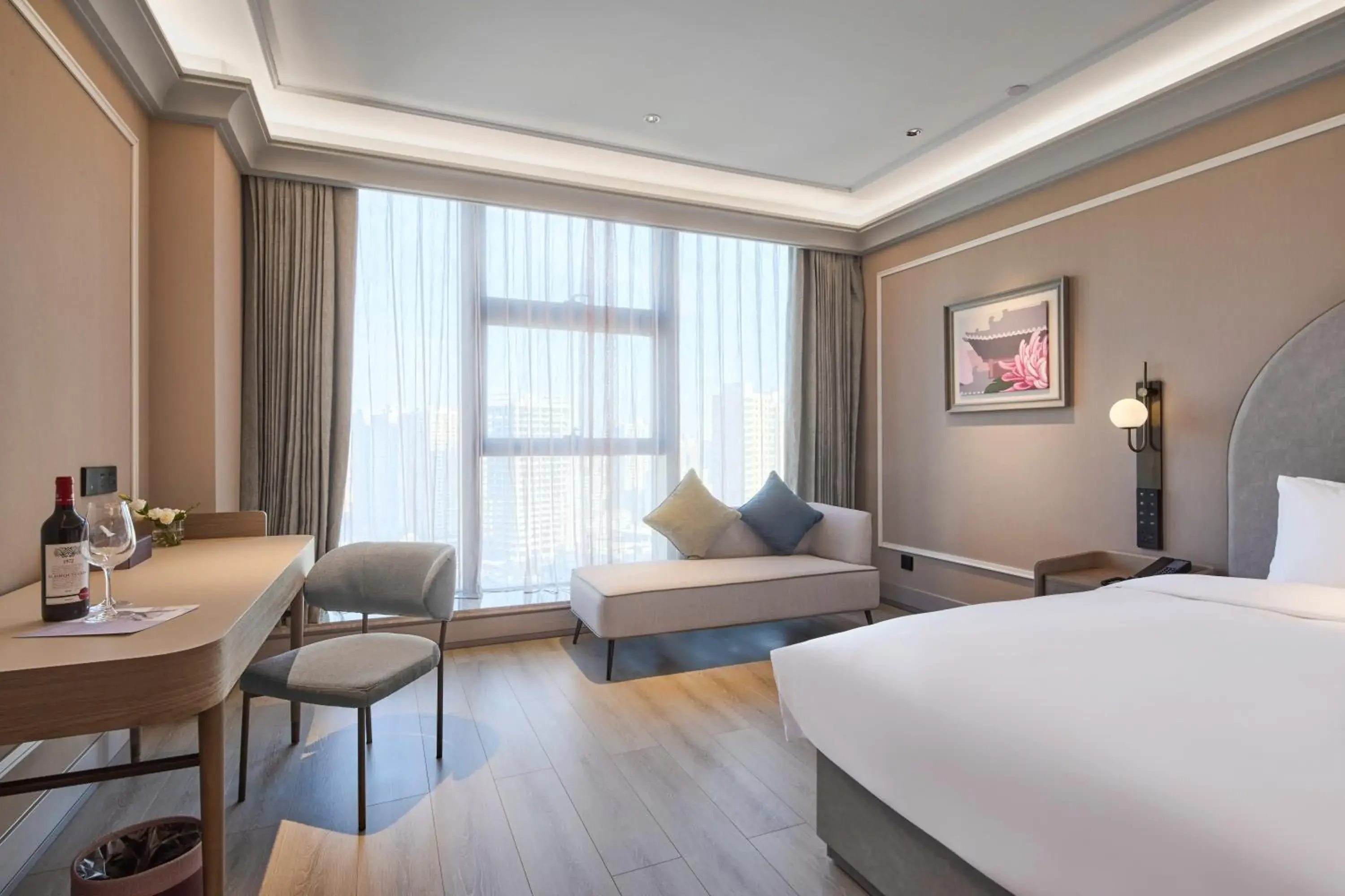 Superior Twin Room in Mercure Taiyuan Yingze Superior Twin Room in Mercure Taiyuan Yingze
