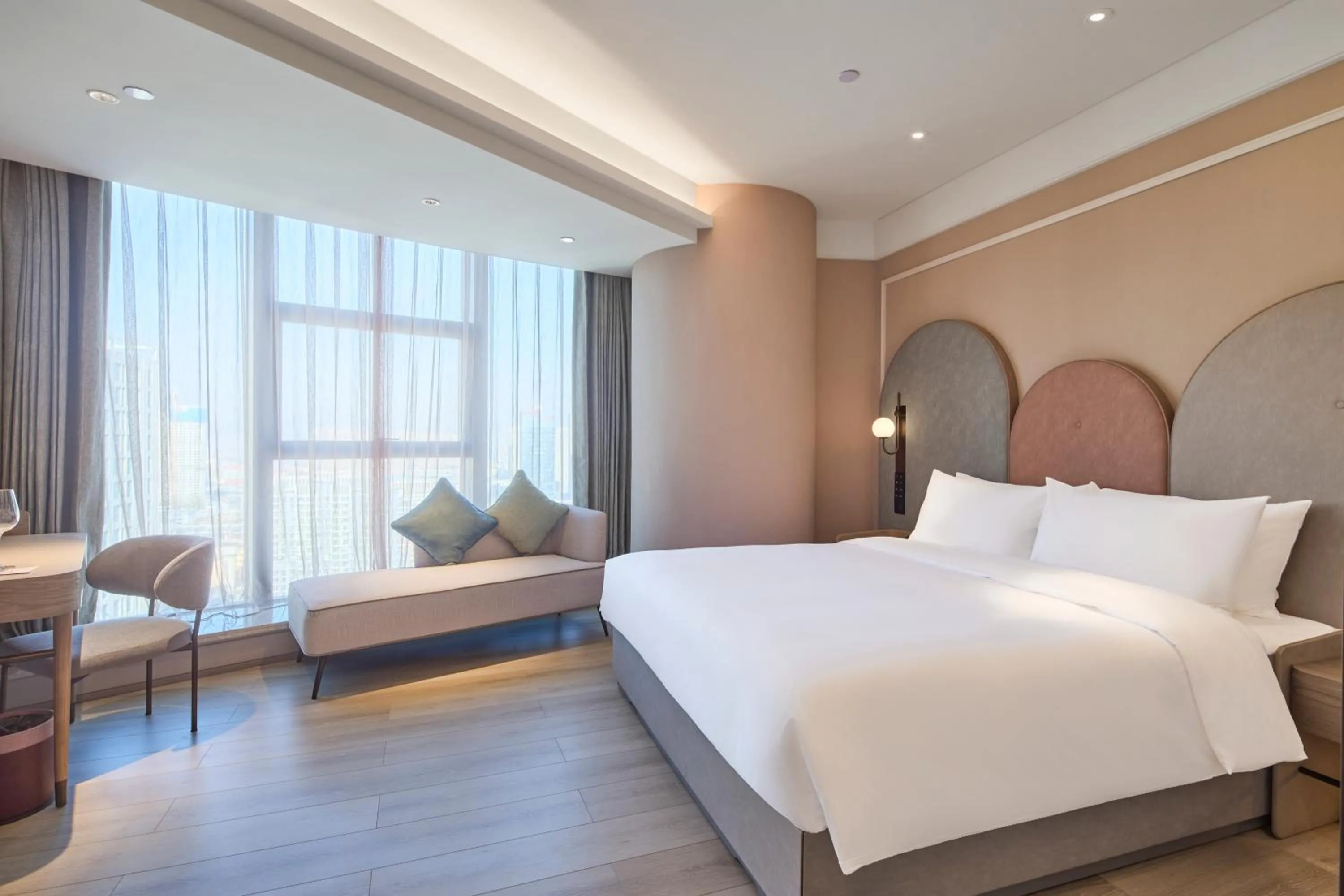 Photo of the whole room in Mercure Taiyuan Yingze