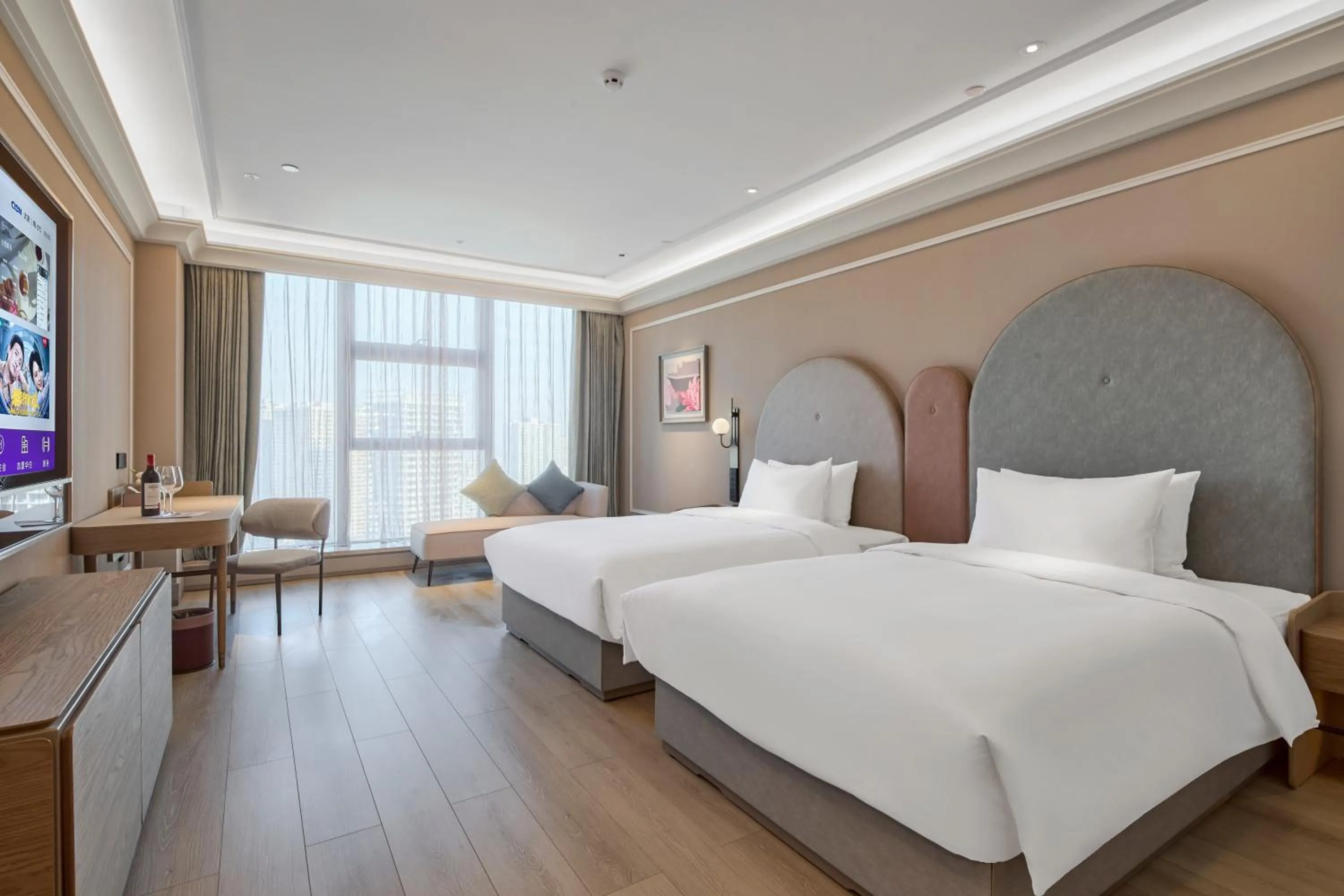 Photo of the whole room in Mercure Taiyuan Yingze