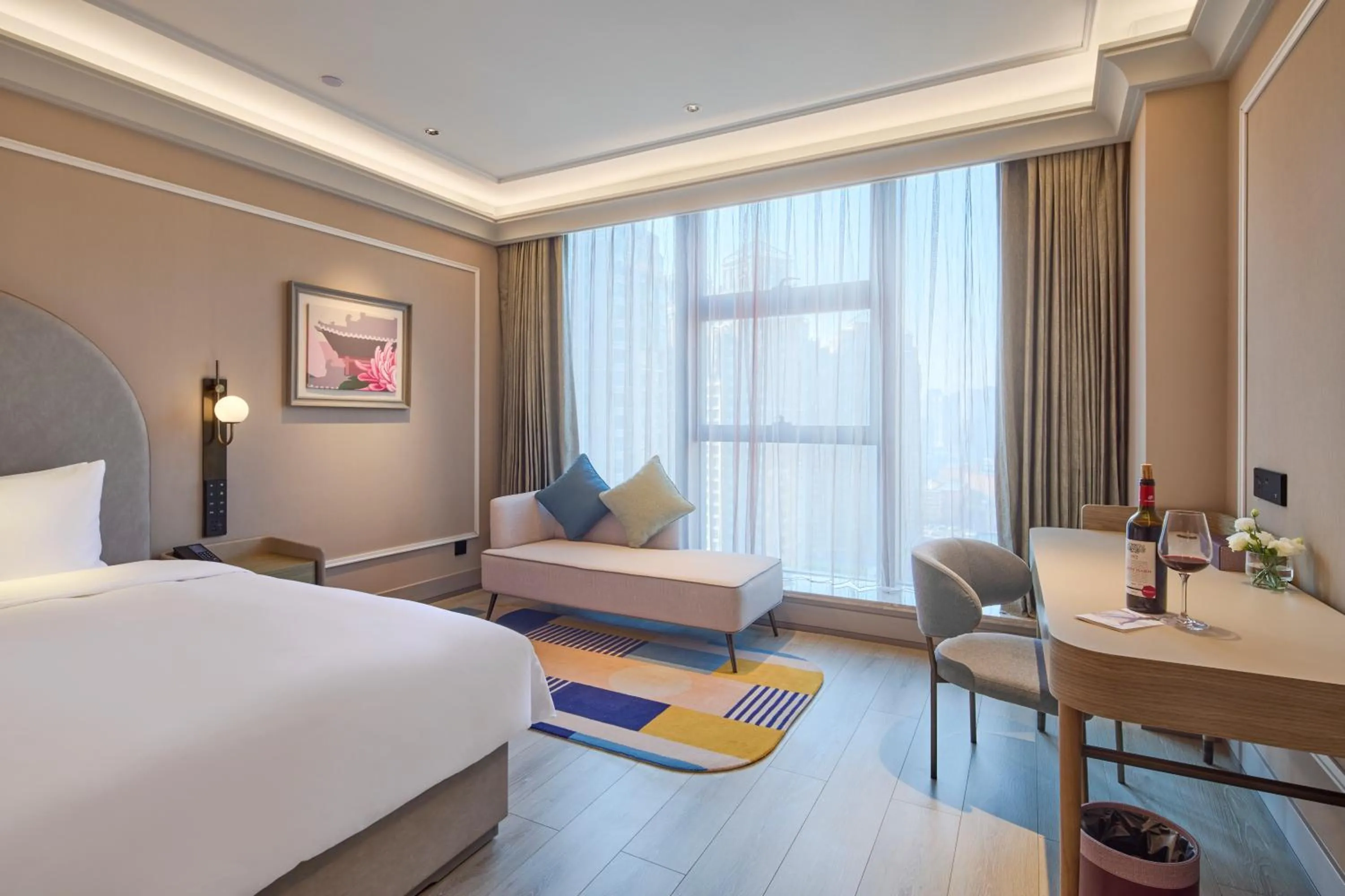 Seating area in Mercure Taiyuan Yingze