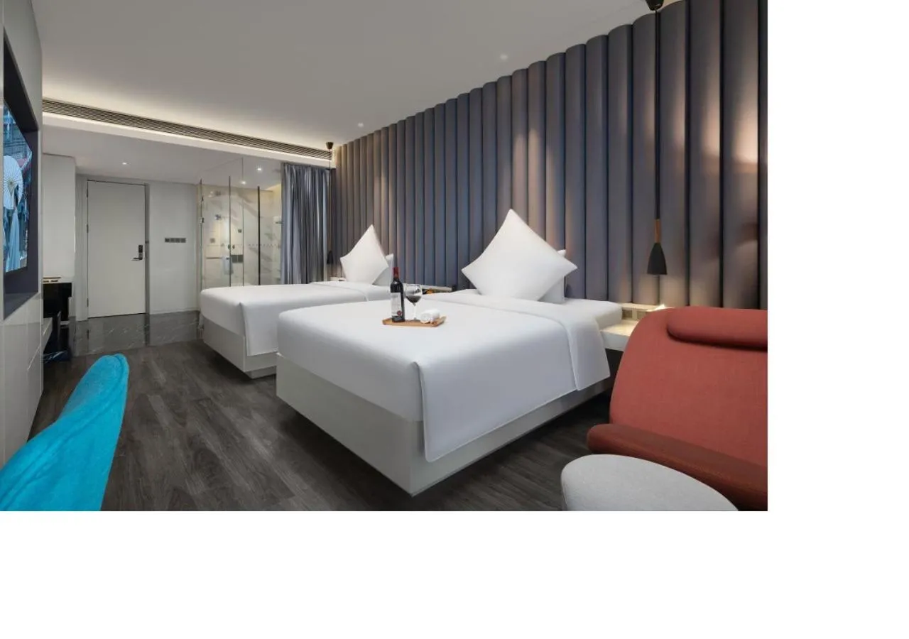 Bedroom, Bed in Mercure Yangzhou East High-Speed Railway Station