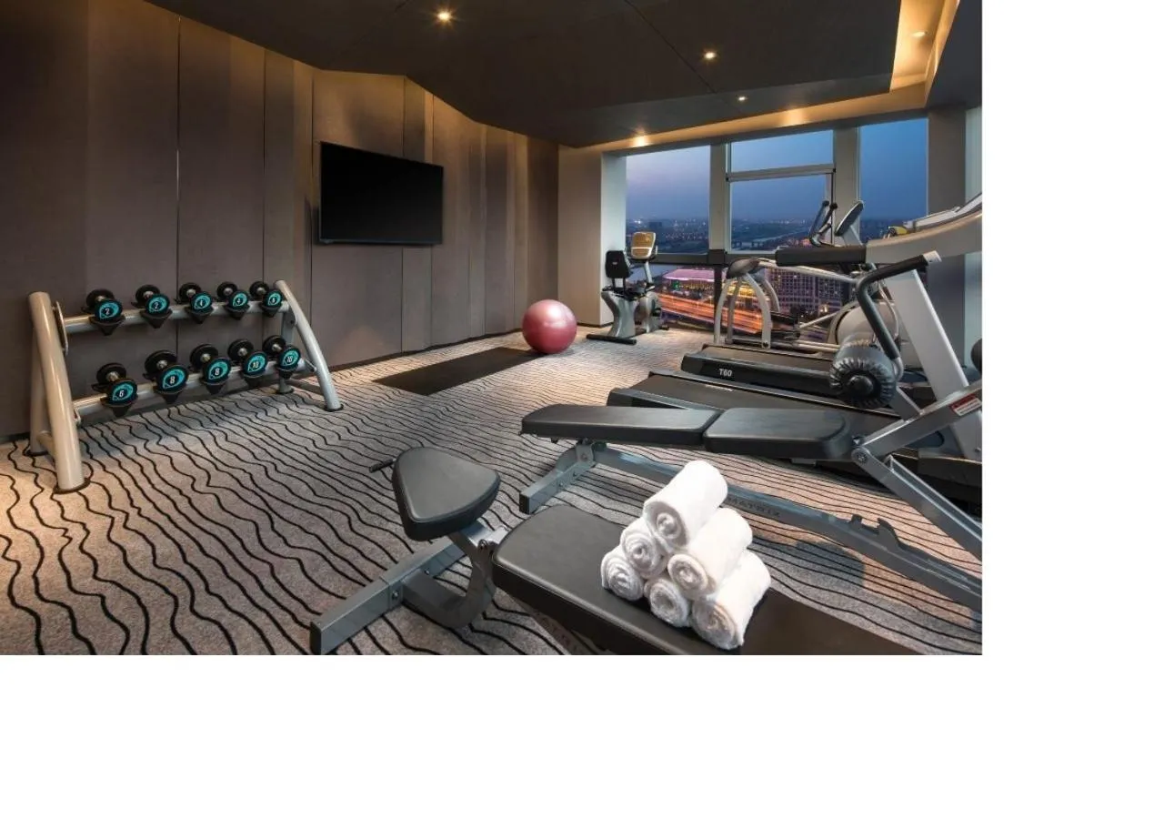 Fitness centre/facilities in Mercure Yangzhou East High-Speed Railway Station