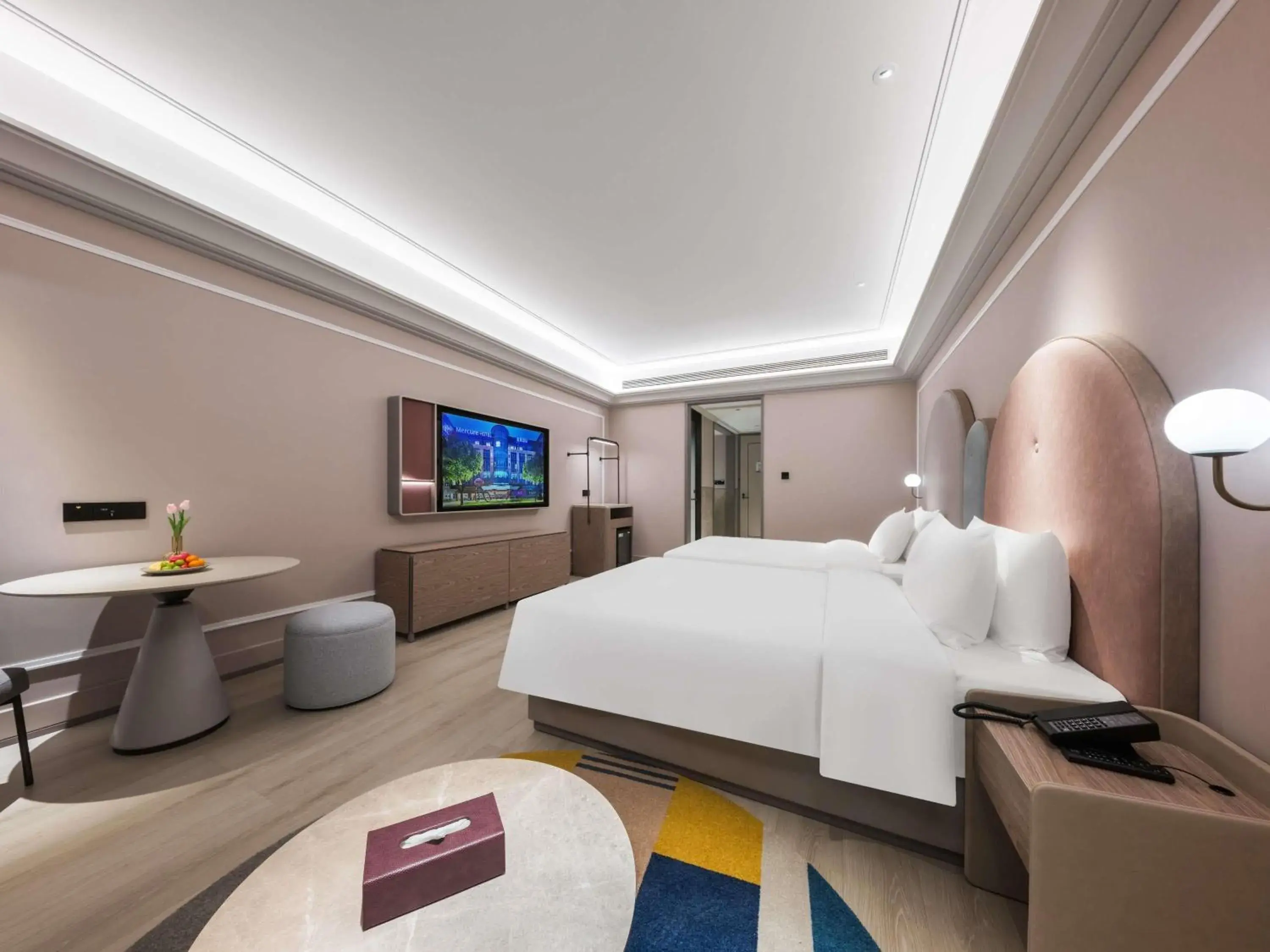 Deluxe Twin Room in Mercure Xi'an New Software City Deluxe Twin Room in Mercure Xi'an New Software City