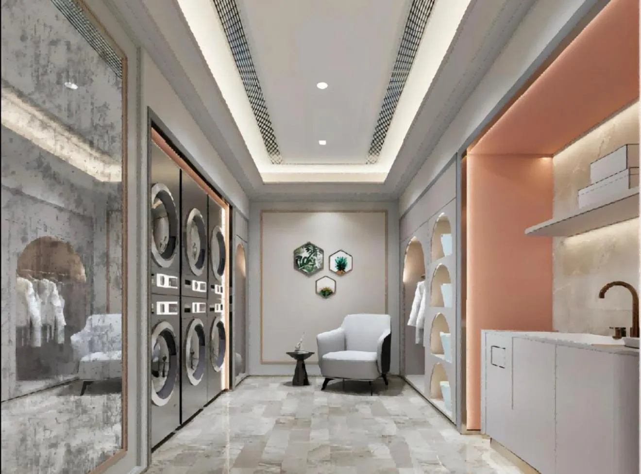 Seating area in Mercure Shanghai Lingang Oriental Pearl