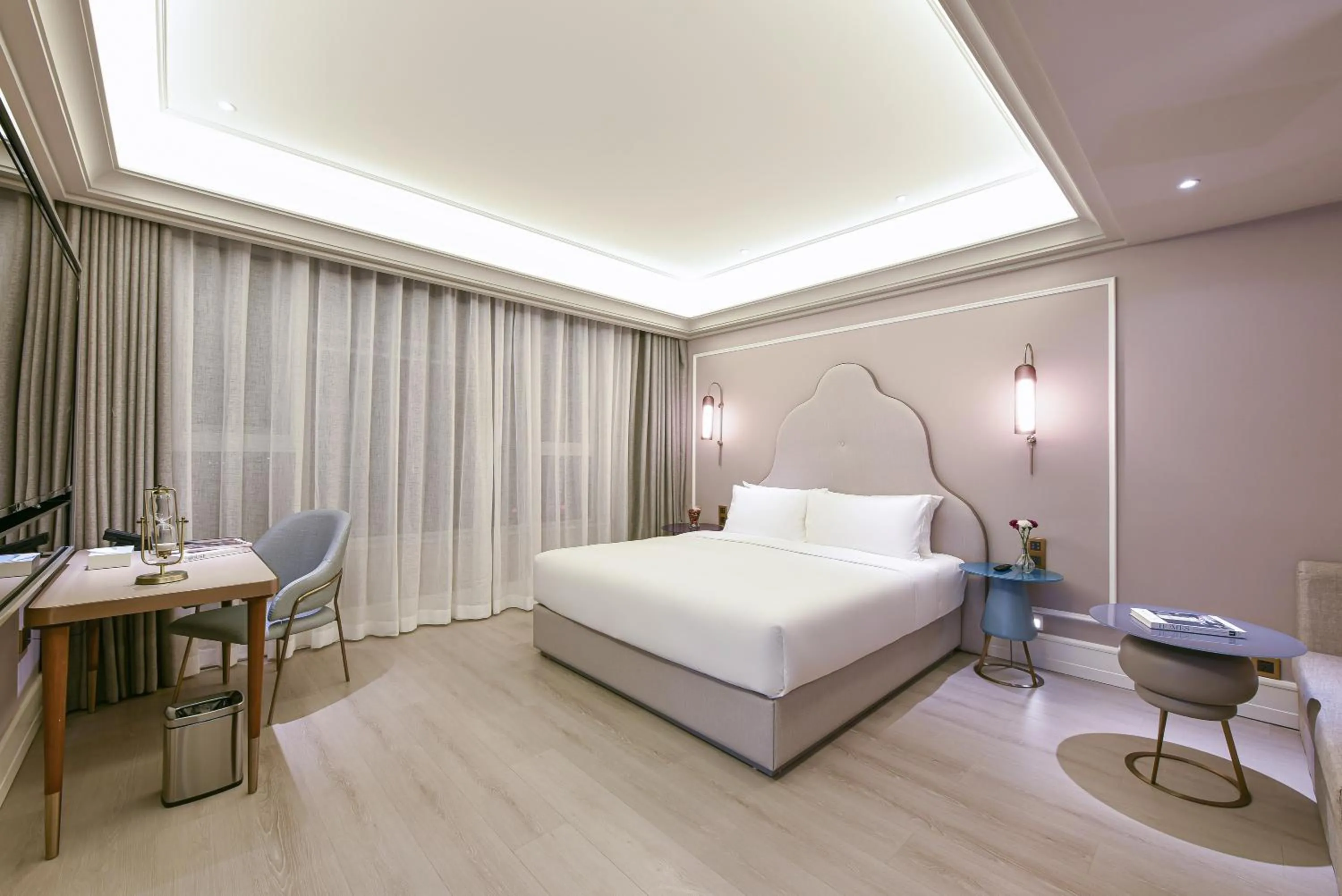 Bed in Mercure Tianjin Eco Oriental