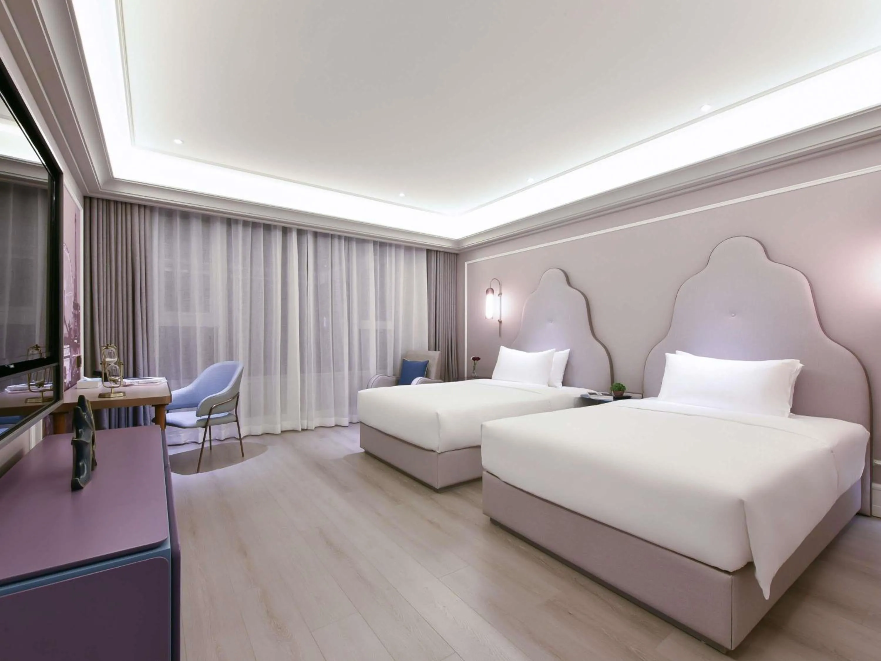 Bedroom, Bed in Mercure Tianjin Eco Oriental
