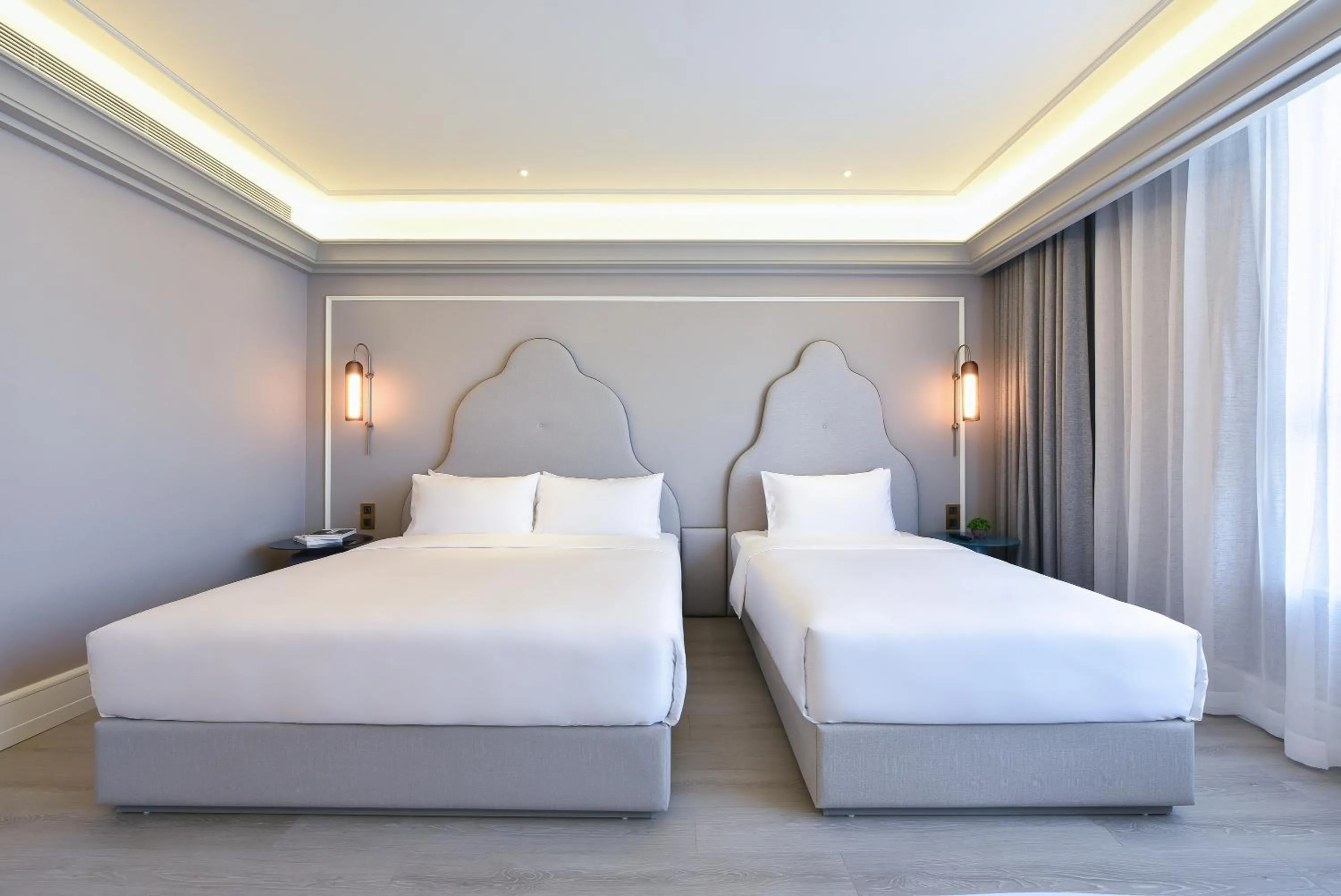 Bed in Mercure Tianjin Eco Oriental