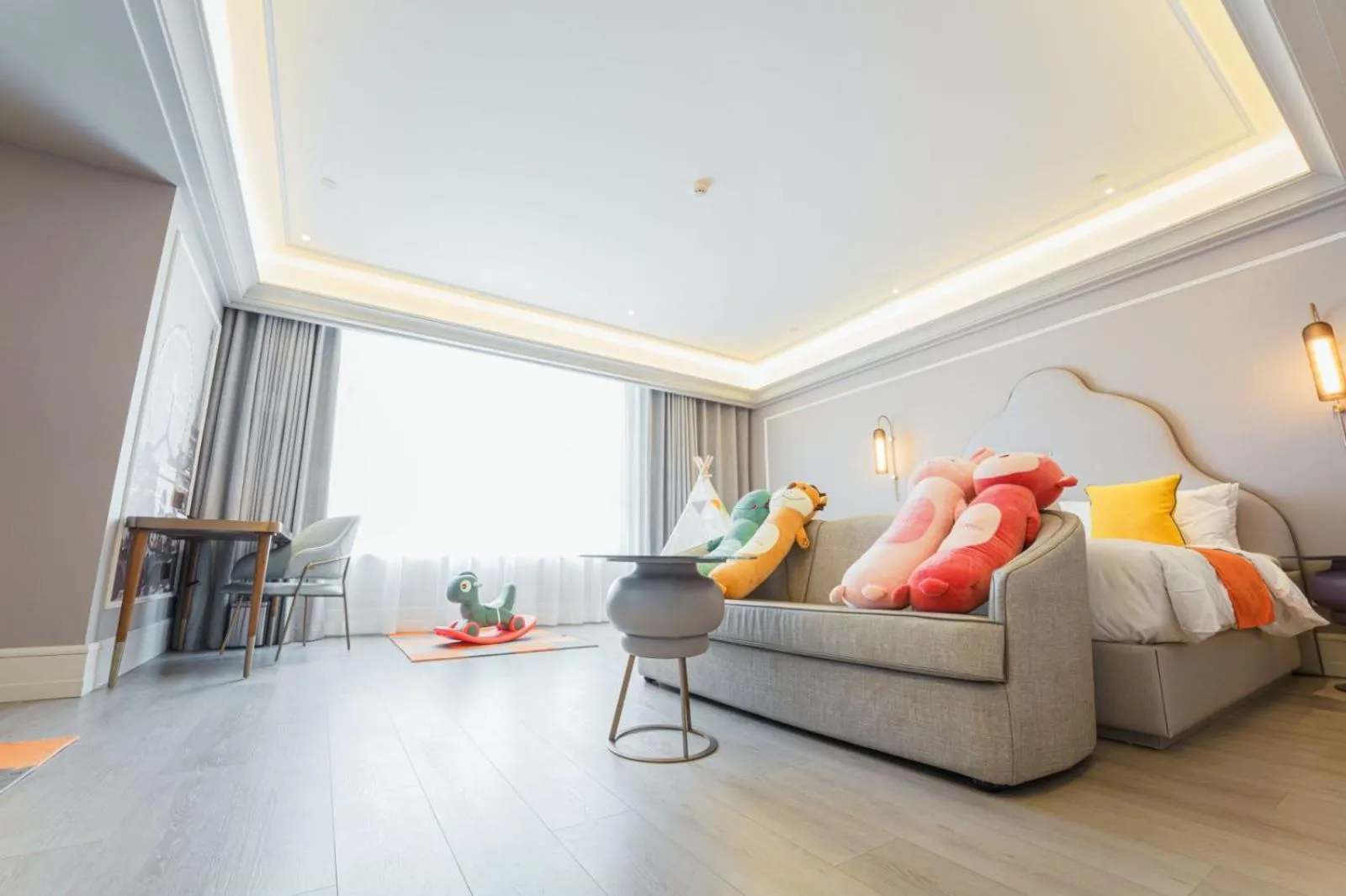 Bed in Mercure Tianjin Eco Oriental