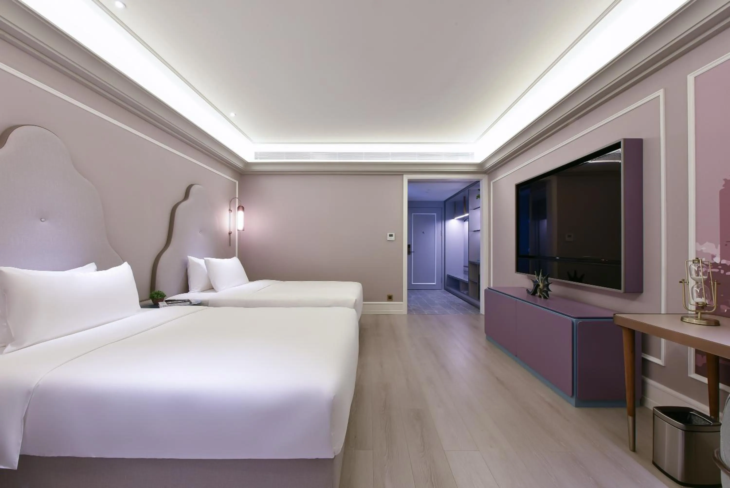 Bed in Mercure Tianjin Eco Oriental