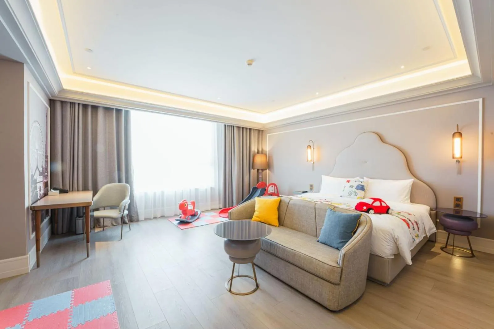 Bed in Mercure Tianjin Eco Oriental