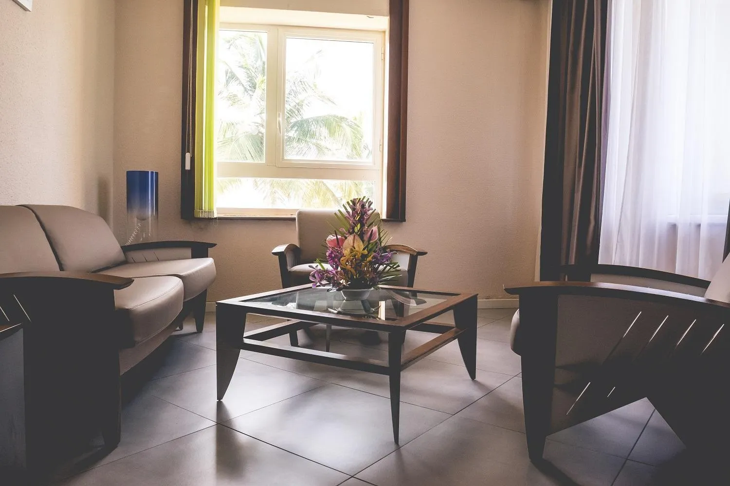 Living room in Hotel des Roches