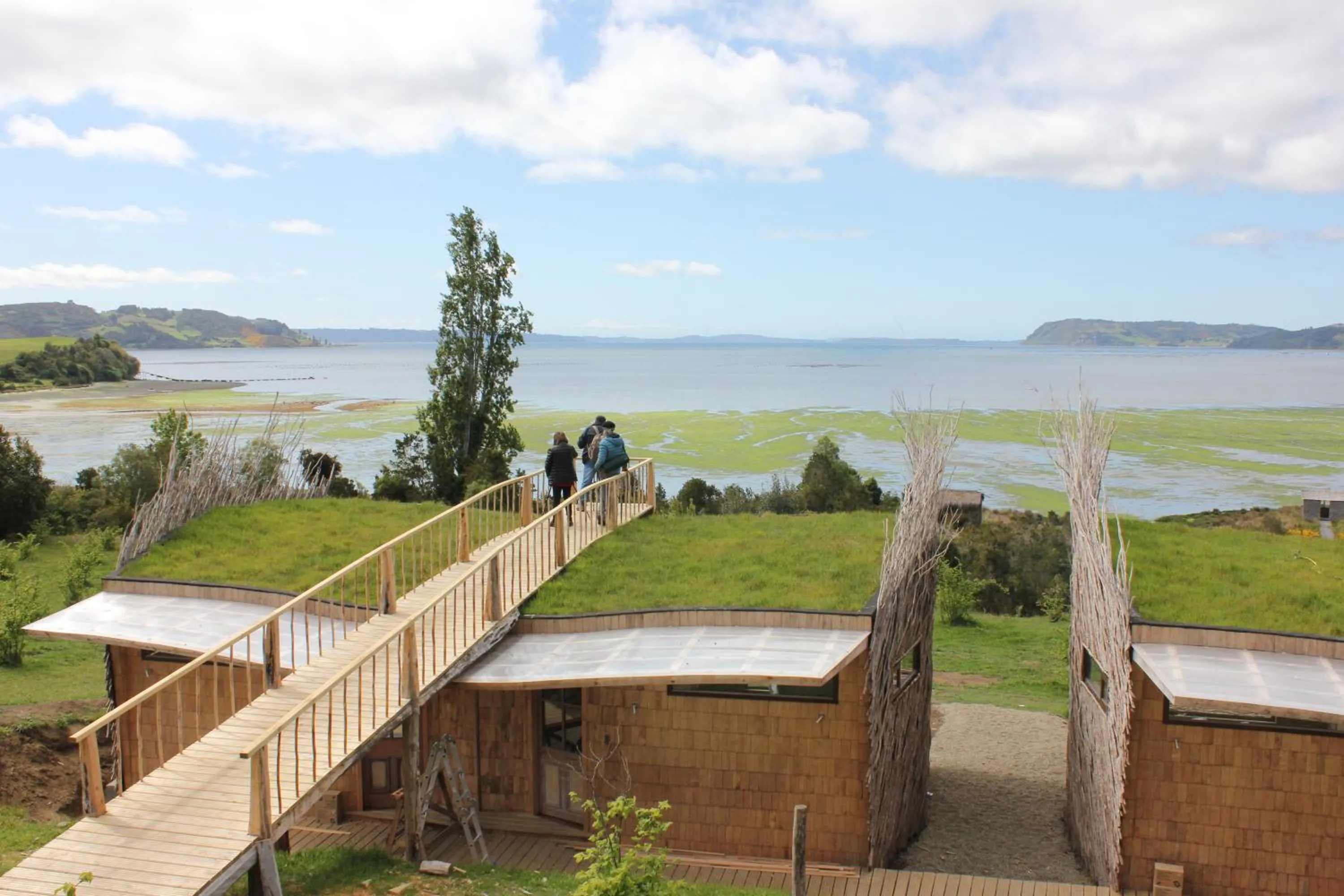 Balcony/Terrace in Refugio Pullao
