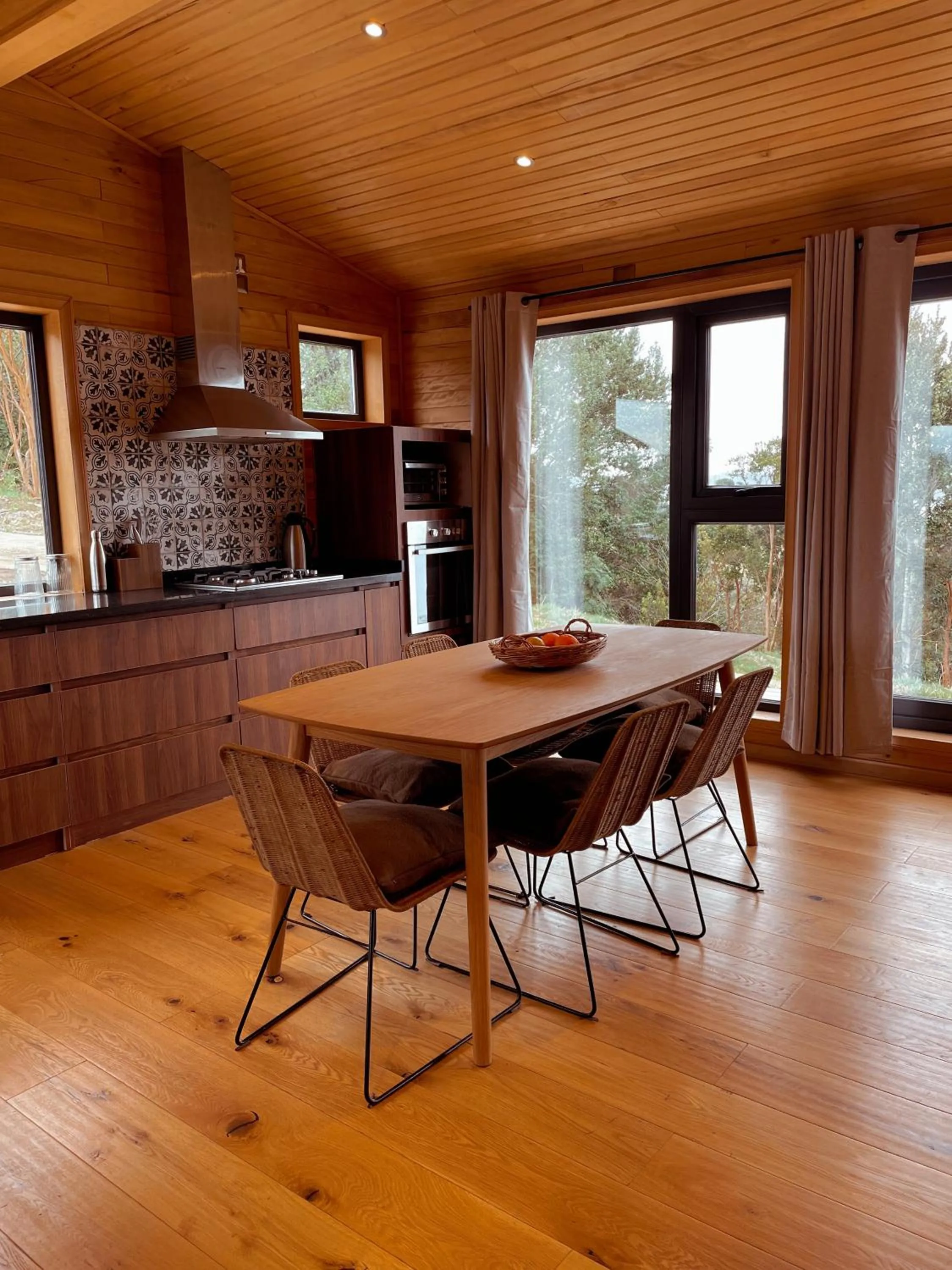 Kitchen or kitchenette in Refugio Pullao