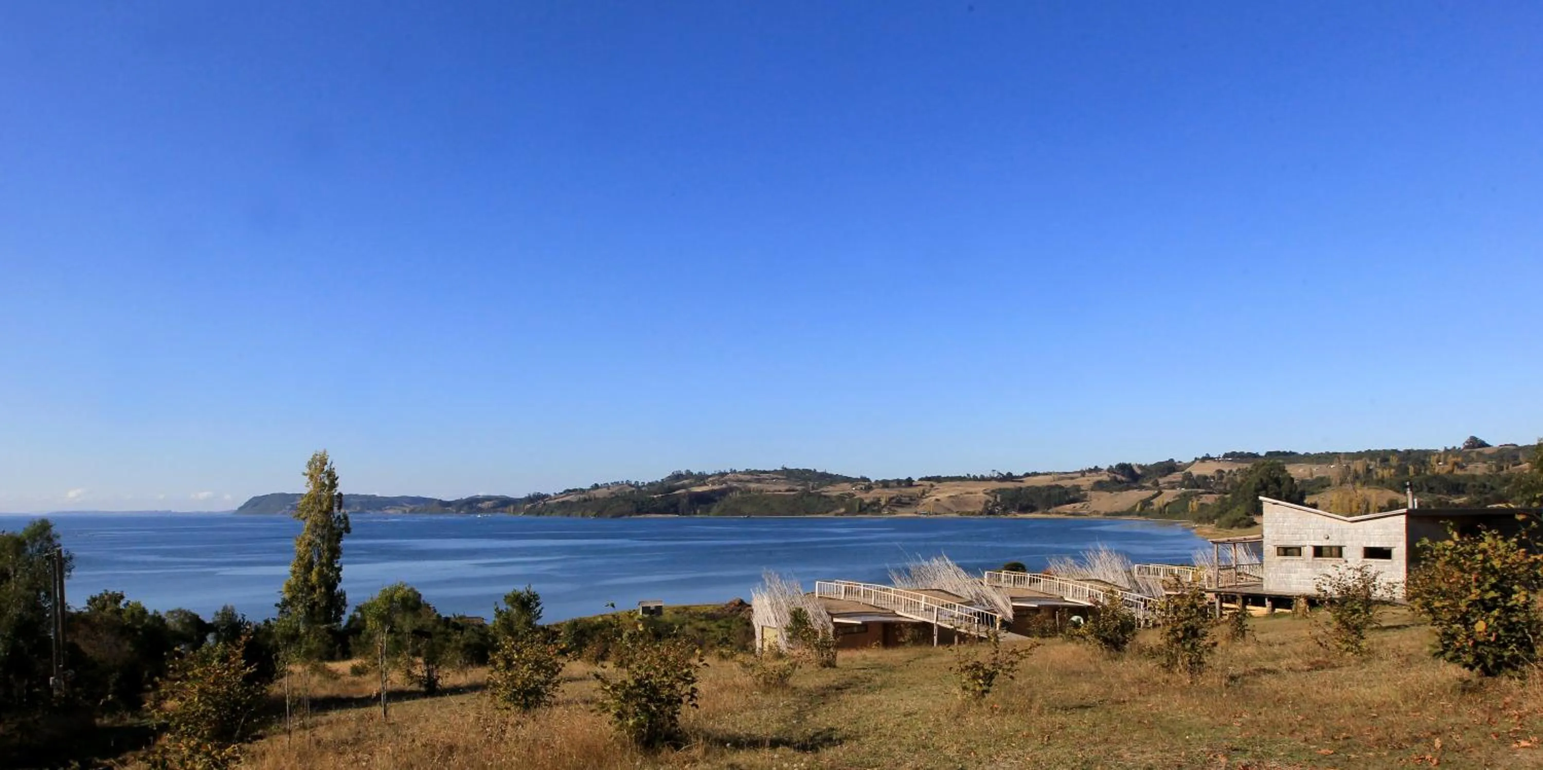 Natural landscape in Refugio Pullao